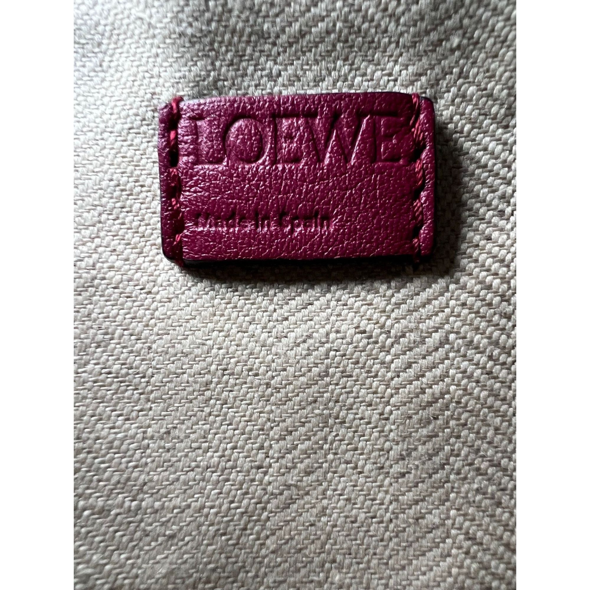 Loewe Loewe Calfskin Mini Crimson Puzzle Crossbody Hand Bag Size ONE SIZE - 8 Thumbnail