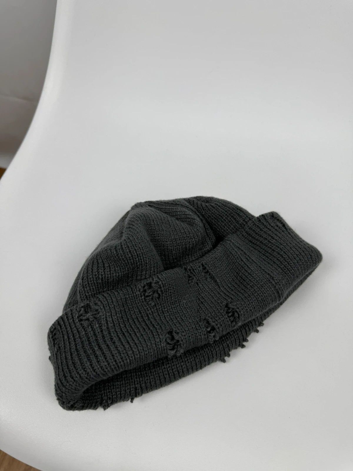 Other Streetwear Short Beanie Distressed Men One size Size ONE SIZE - 5 Thumbnail