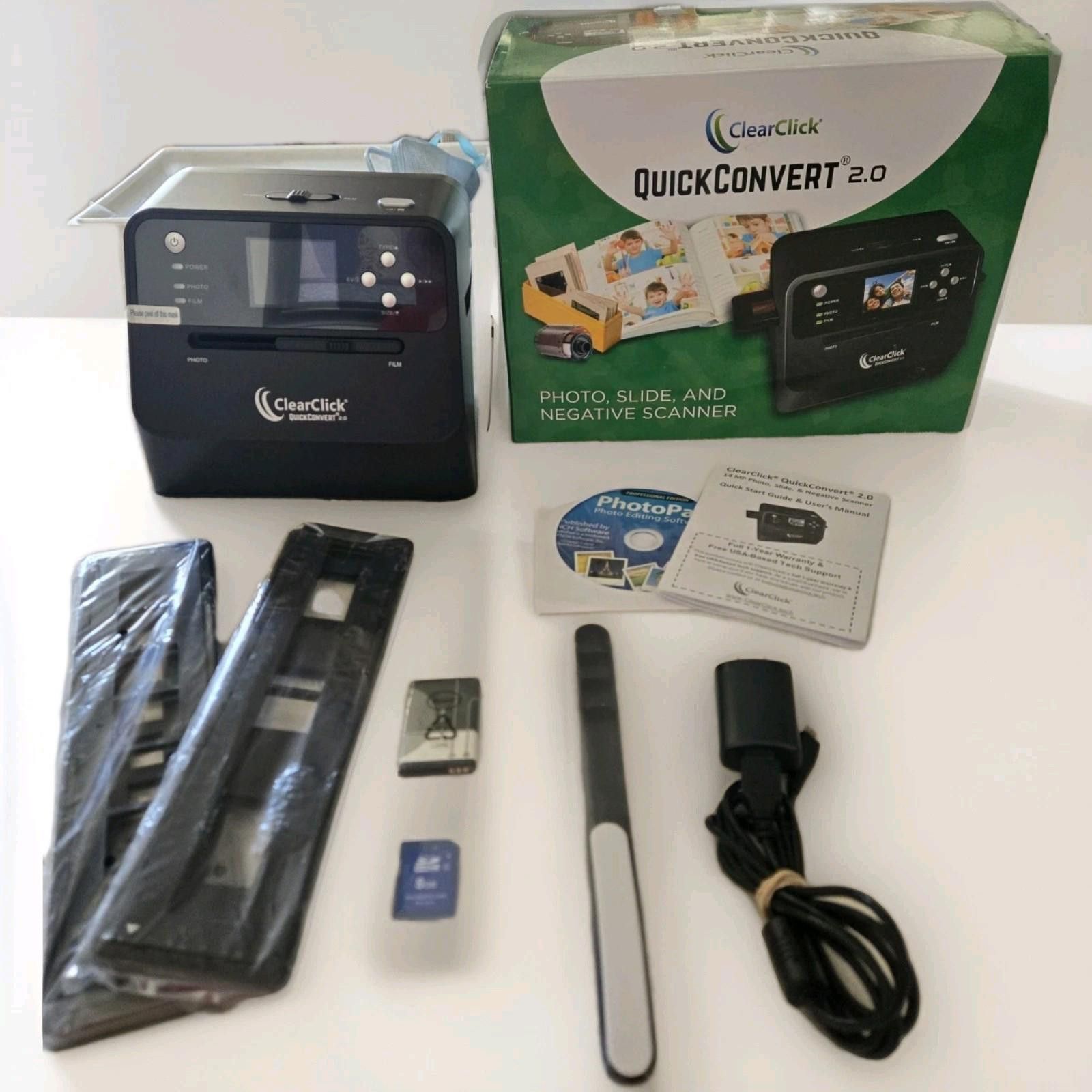 Other ClearClick 14 MP QuickConvert 2.0 Portable Photo film Scanne Size ONE SIZE - 1 Thumbnail
