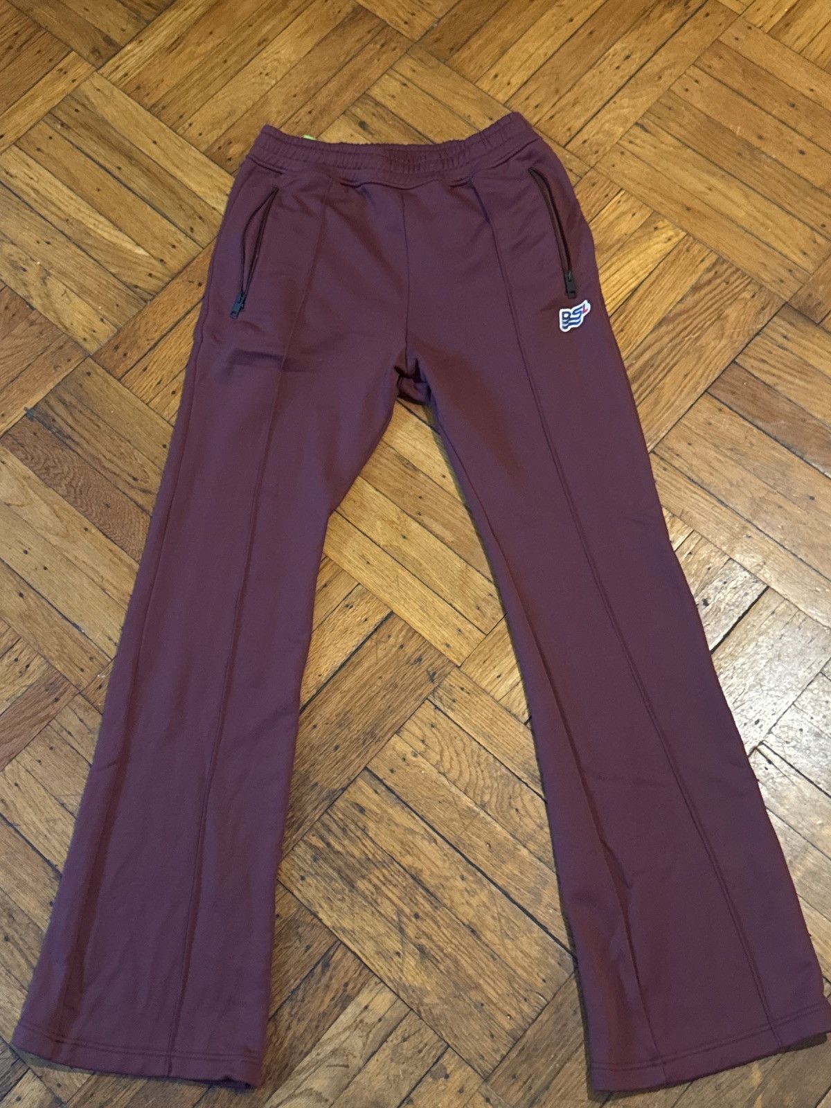 Diesel Maroon Diesel Flare Sweatpants Size US 30 / EU 46 - 3 Thumbnail