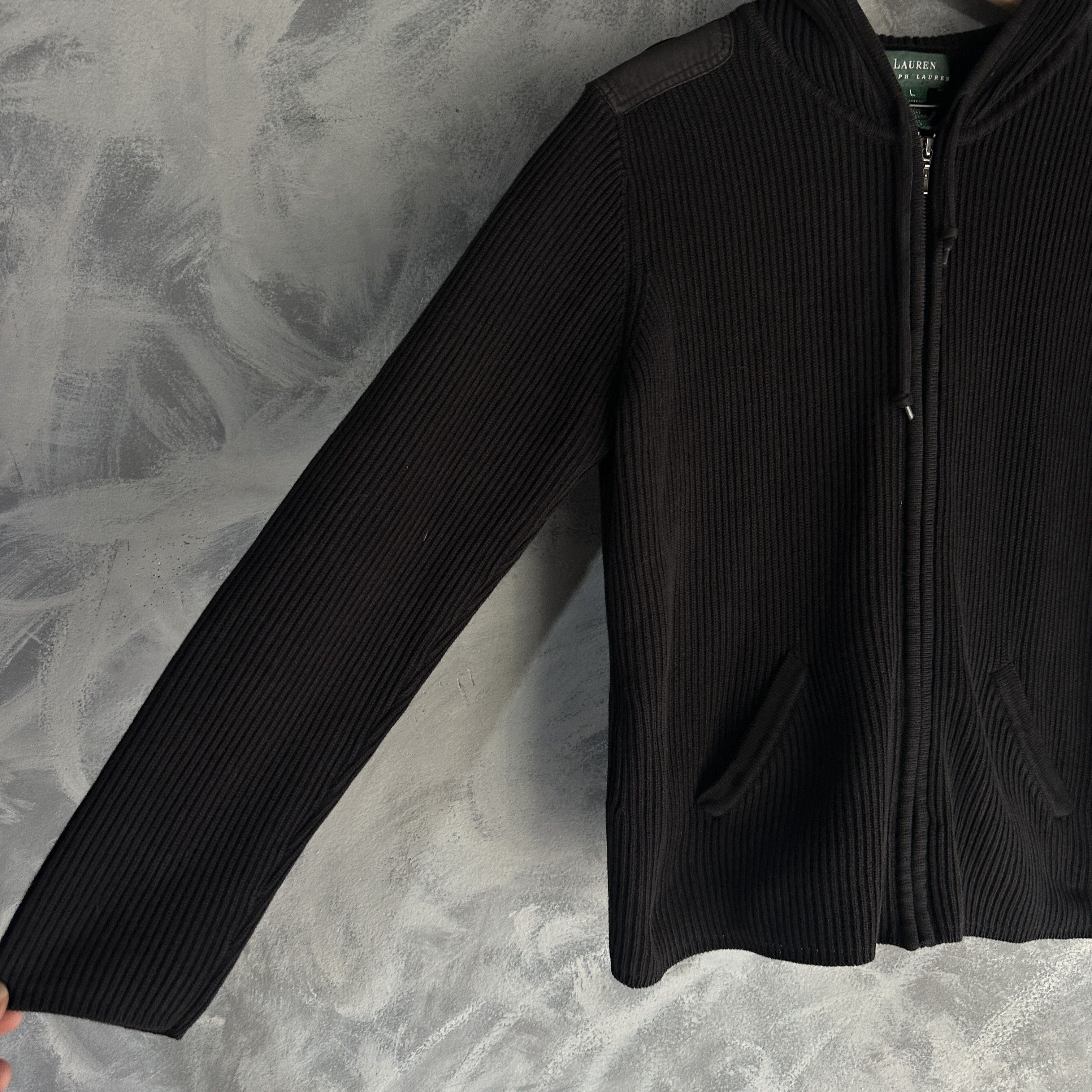 Polo Ralph Lauren Vtg Polo Ralph Lauren Knitted Sweater Womens L Black Size L / US 10 / IT 46 - 3 Thumbnail