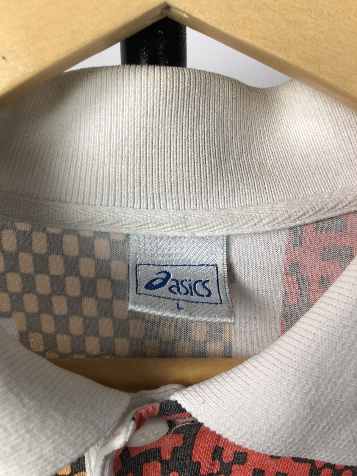 Asics × Vintage Mens Vintage ASICS small logo 90s rare streetwear Size US L / EU 52-54 / 3 - 5 Thumbnail