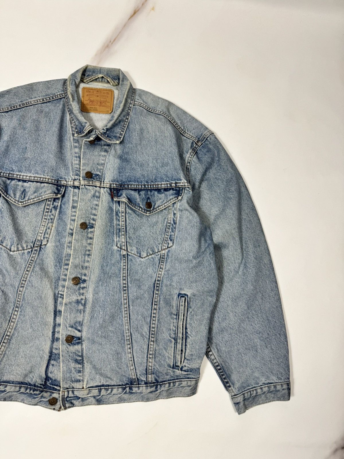 Levi's Vintage Levi's Denim Jacket Size US XL / EU 56 / 4 - 6 Thumbnail