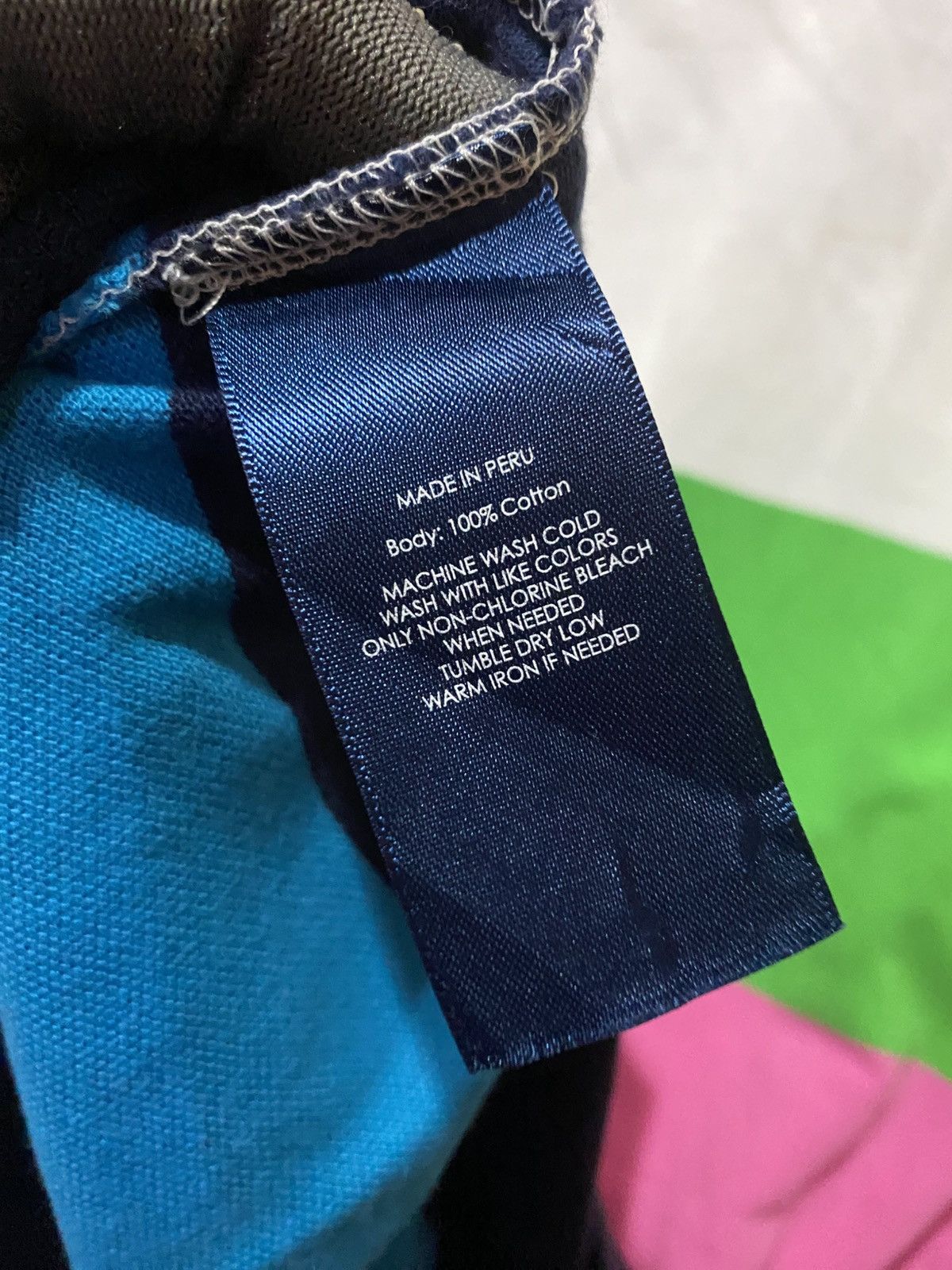 Polo Ralph Lauren Polo Ralph Lauren Multicolor Striped Short Sleeve Polo Shirt Size US S / EU 44-46 / 1 - 6 Thumbnail