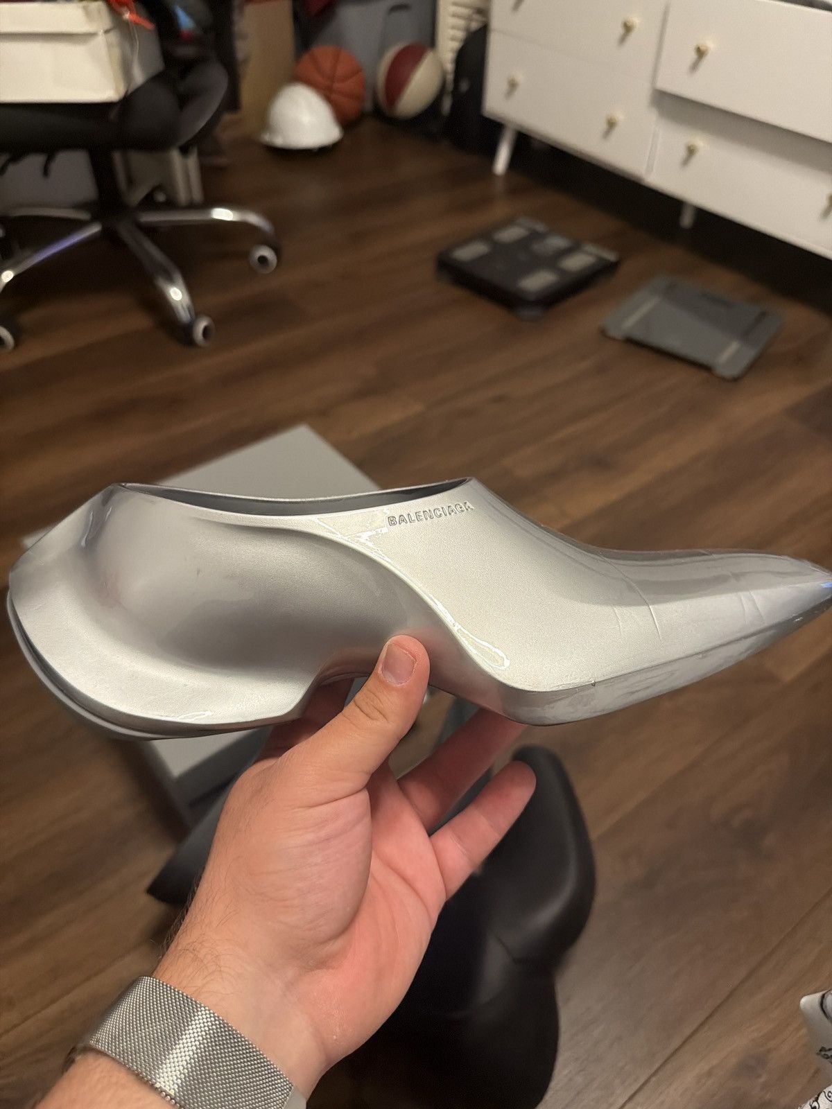 Balenciaga Balenciaga space shoe Silver Size US 11 / EU 44 - 12 Thumbnail