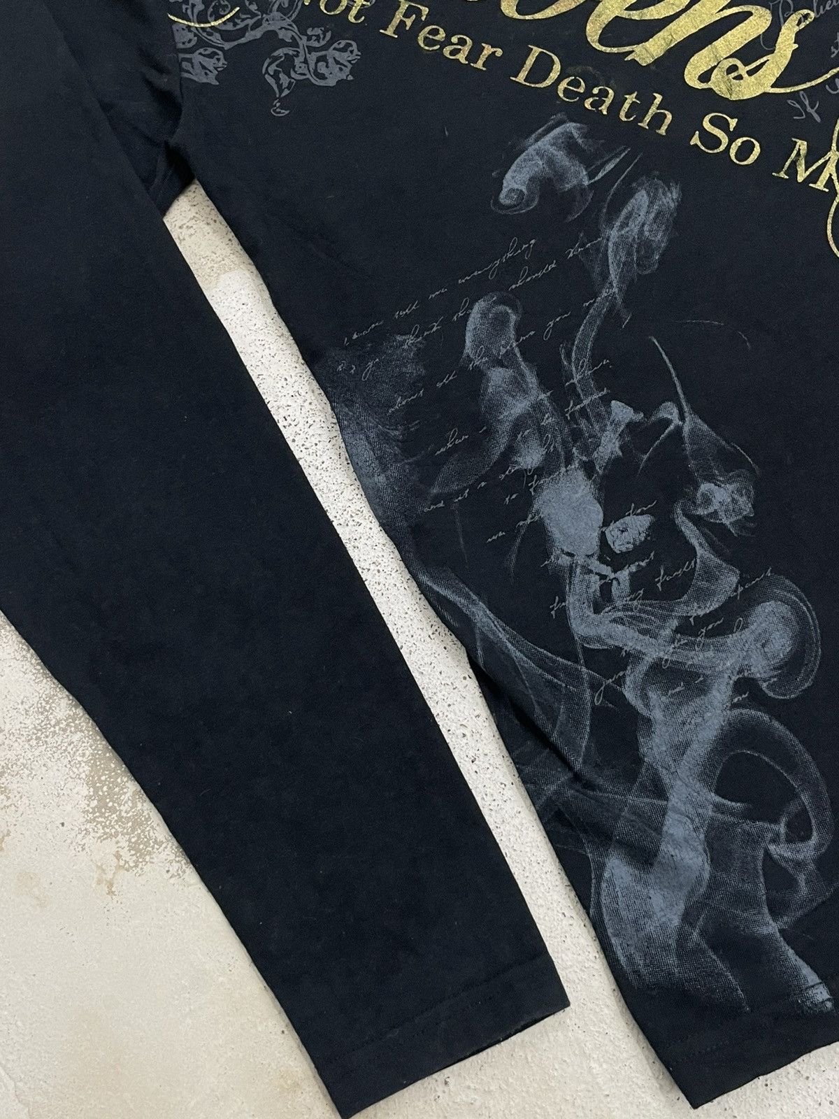 Japanese Brand × KMRii Clash Ahead Y2K Design Smoke Wording Death Poem Size US M / EU 48-50 / 2 - 7 Thumbnail