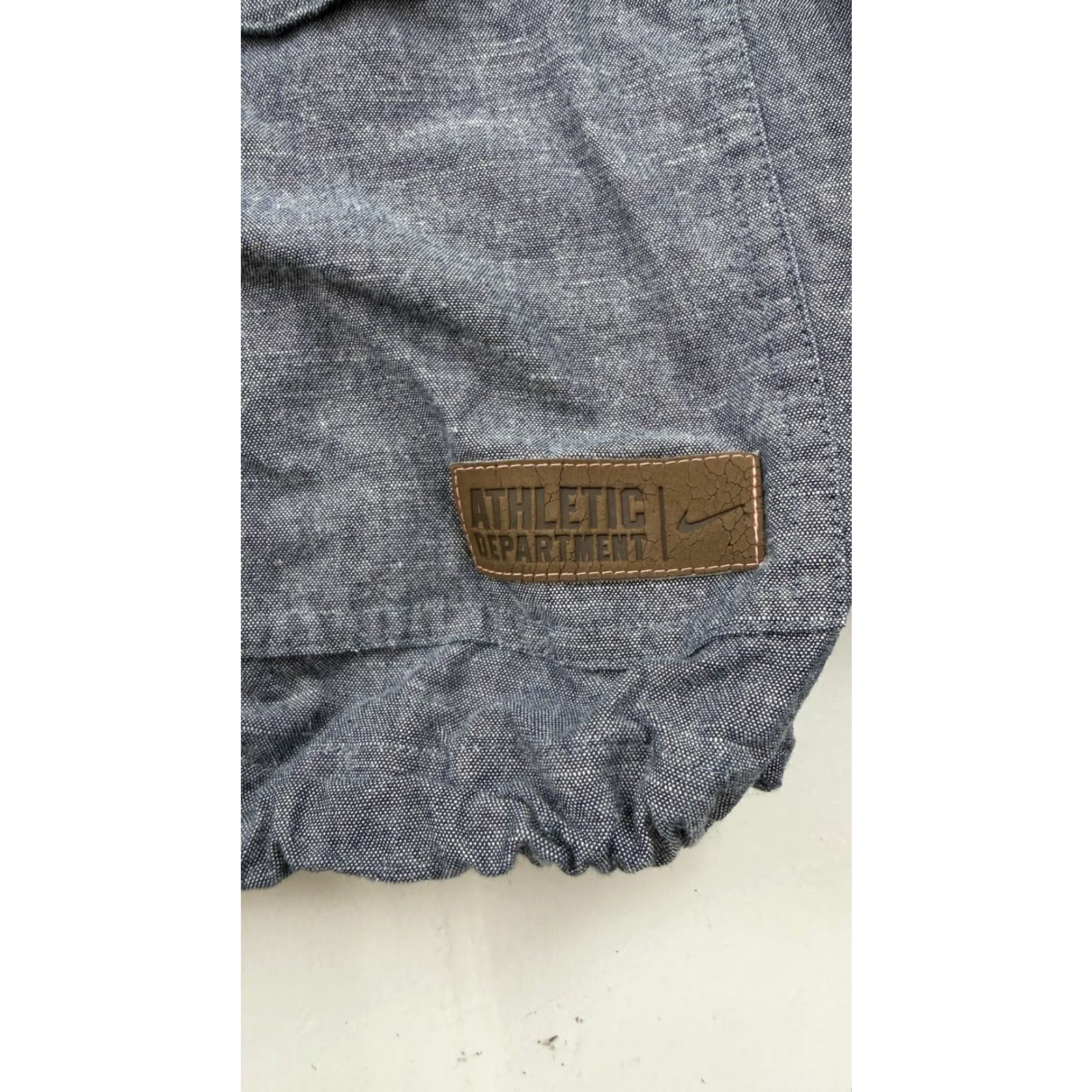 Nike VINTAGE Nike Jacket Mens M Gray Hooded Utility Field Parka Full Zip Athletic Dept Size US M / EU 48-50 / 2 - 4 Thumbnail