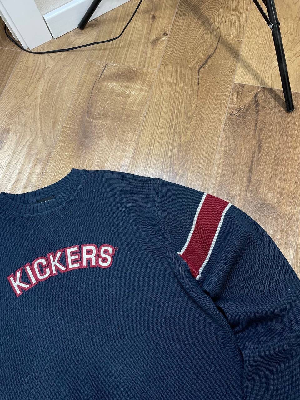 Kickers × Vintage Vintage Kickers Y2K 90’s Style Blue Big Logo Surf Sweater Size US XL / EU 56 / 4 - 8 Thumbnail