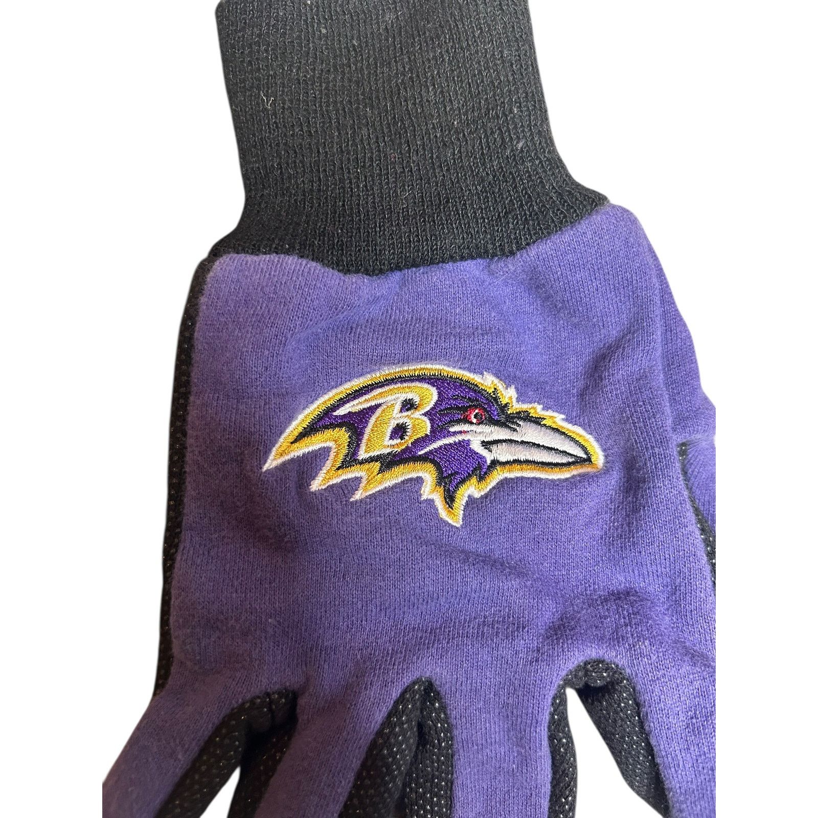 NFL × Vintage Baltimore Ravens NFL Sport Utility Gloves Size ONE SIZE - 3 Thumbnail