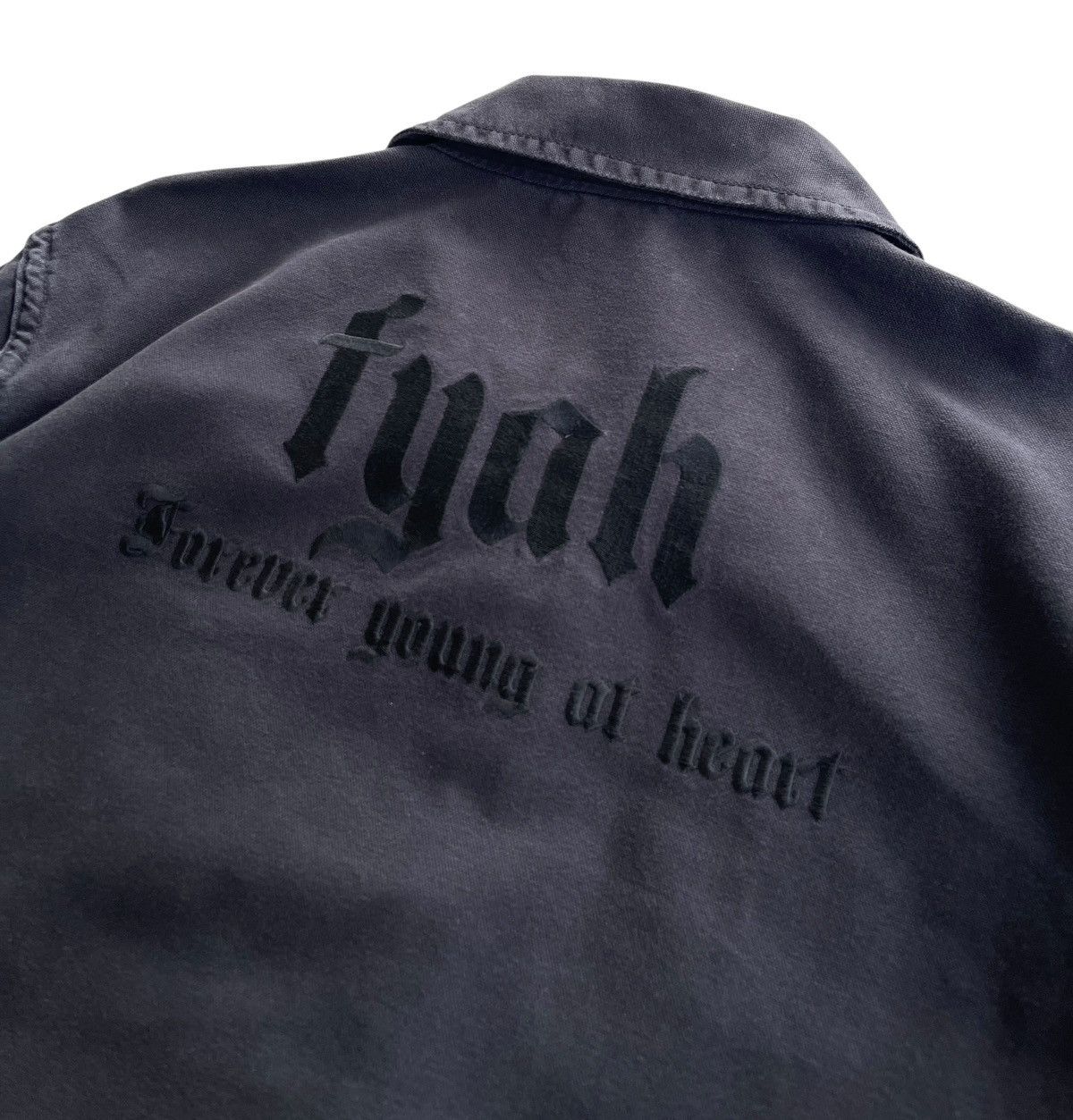 Japanese Brand FYAH Choppers Workers Sunfaded Jacket Size US S / EU 44-46 / 1 - 7 Thumbnail