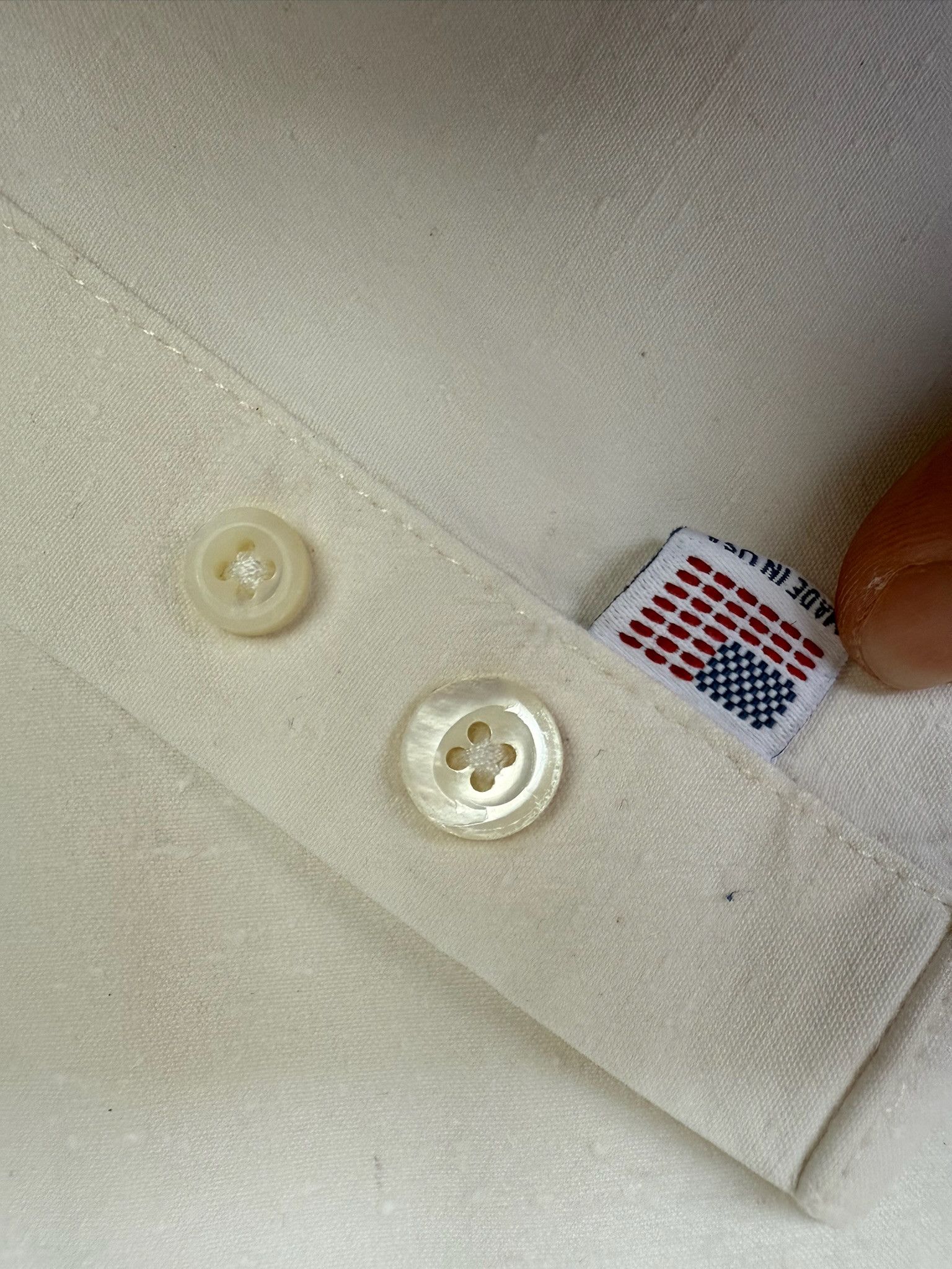 Steven Alan Cotton (Raw Silk Texture) Long Sleeve Button Down Shirt Size US XXL / EU 58 / 5 - 3 Thumbnail