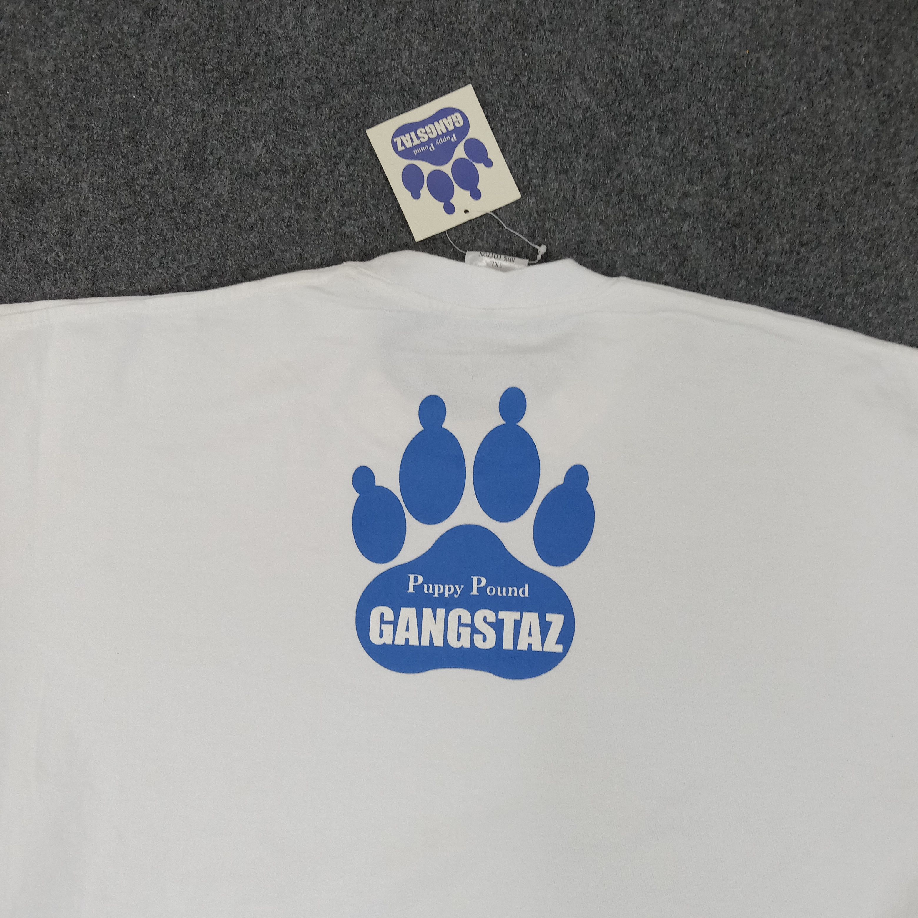Rap Tees × Vintage DPG Puppy Pound Gangstaz Hip-hop Graphic Big Tshirt Size US XXL / EU 58 / 5 - 8 Thumbnail