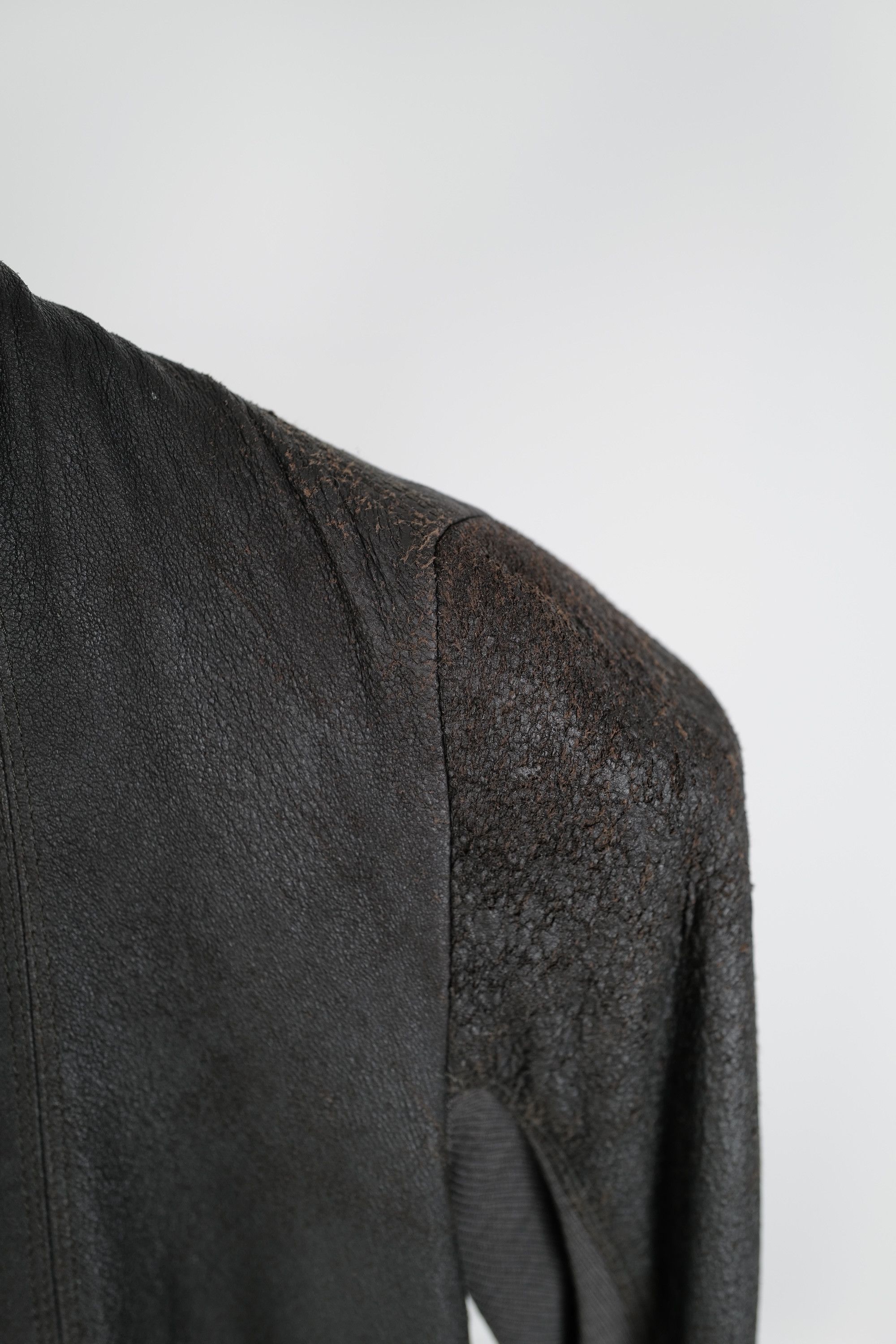 Rick Owens RICK OWENS LAMB LEATHER JACKET Size M / US 6-8 / IT 42-44 - 4 Thumbnail