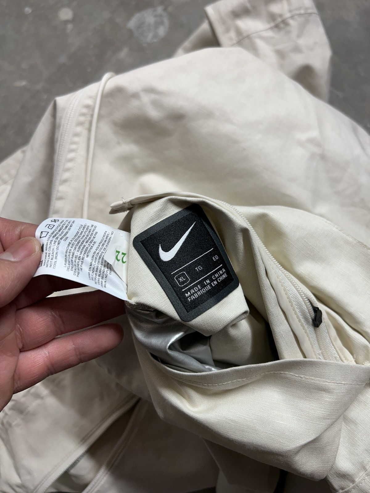Nike Nike Tech Parka Reversible Running Rain Jacket Size XL / US 12-14 / IT 48-50 - 8 Thumbnail