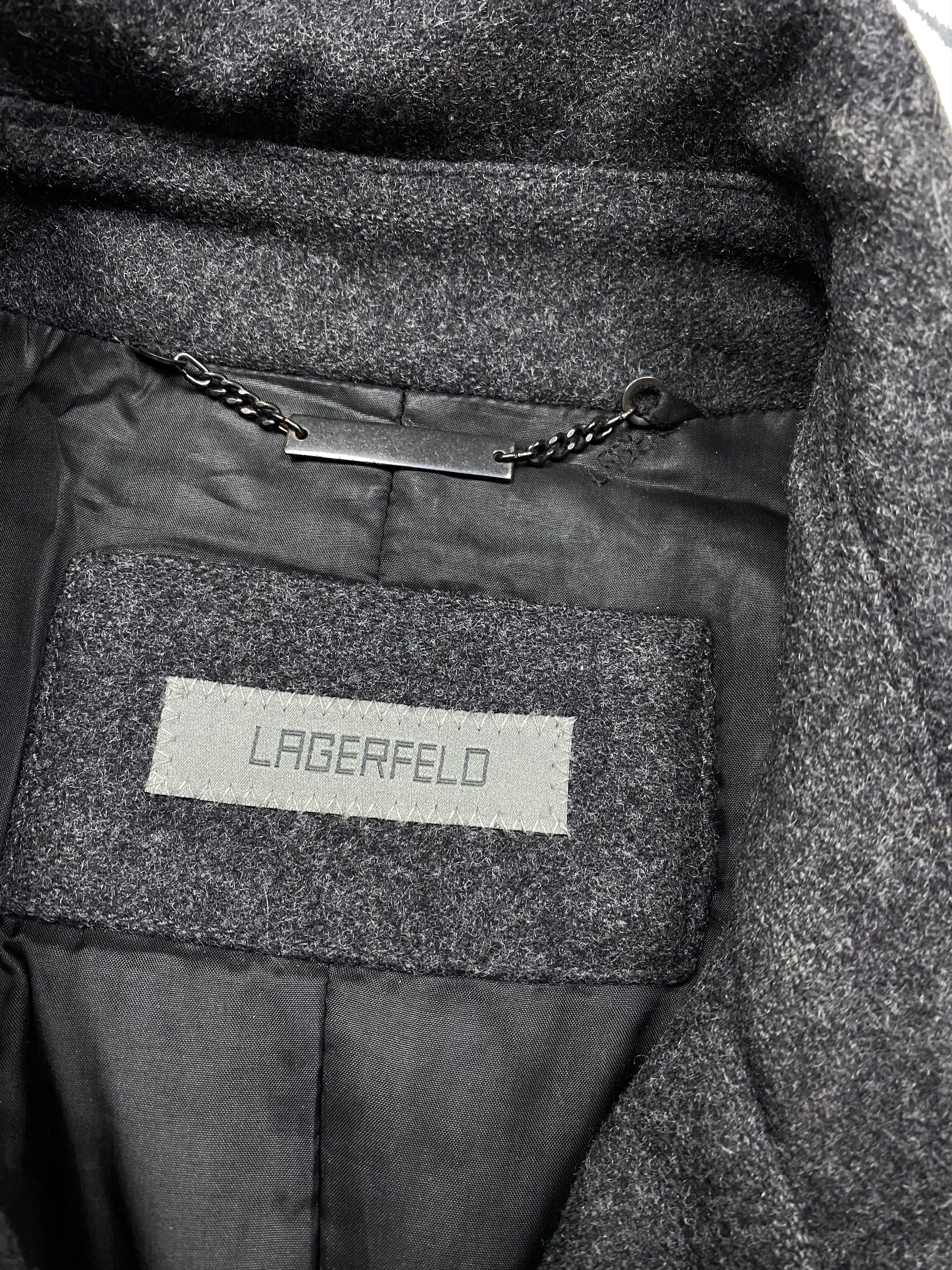 Karl Lagerfeld Karl Lagerfeld Vintage Mens Coat Y2K Size US M / EU 48-50 / 2 - 5 Thumbnail