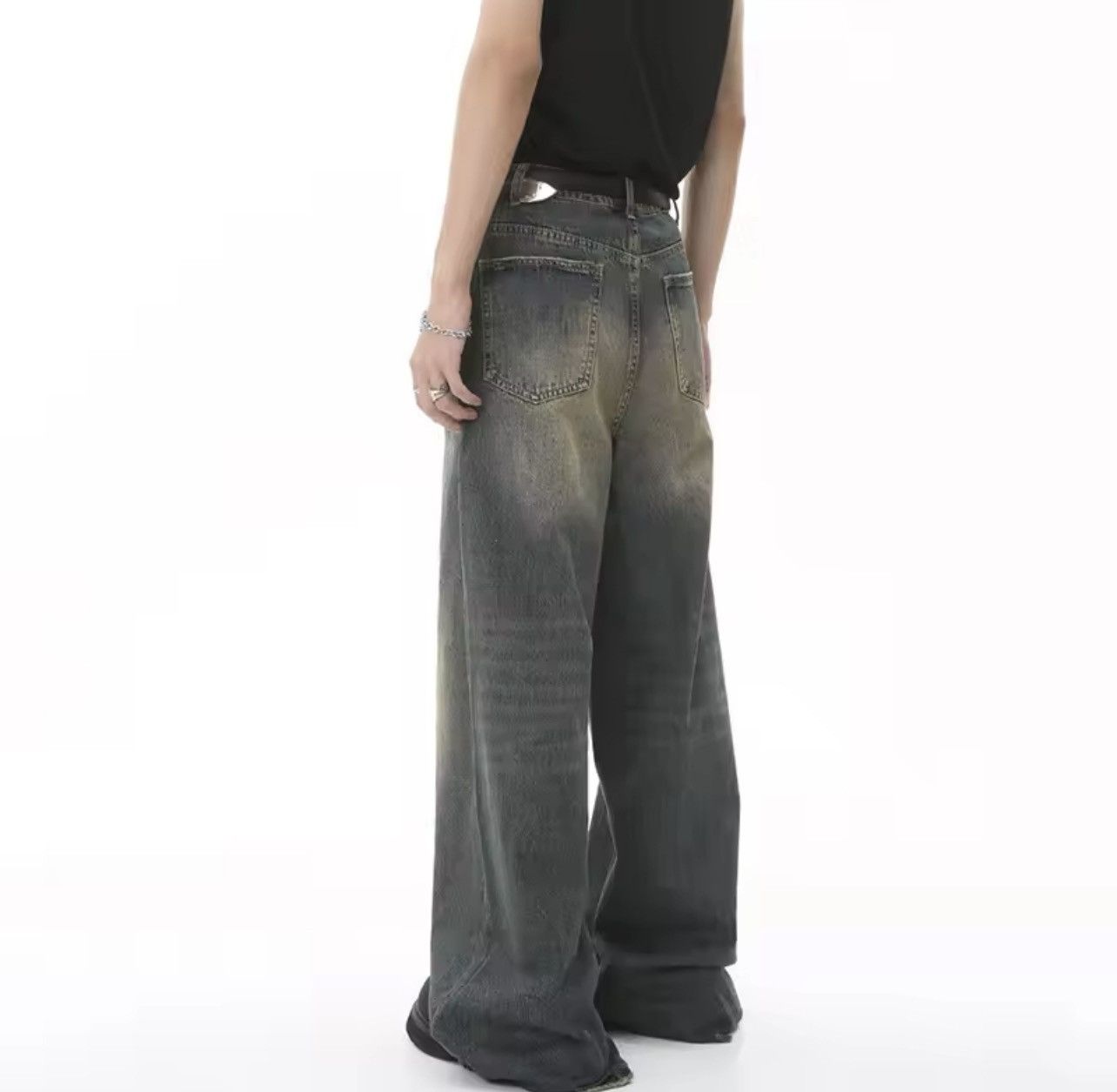 Other Straight Loose Jeans Pants Size US 30 / EU 46 - 4 Thumbnail