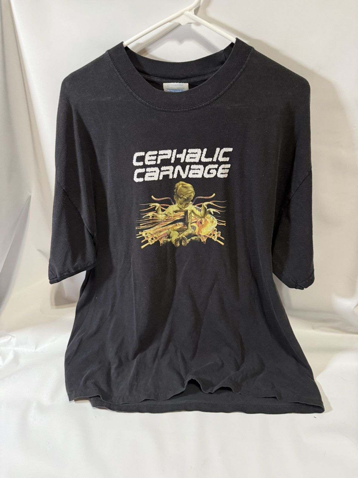 Vintage Vintage Band Tee Cephalic Carnage Lucid Interval Size US XL / EU 56 / 4 - 1 Thumbnail
