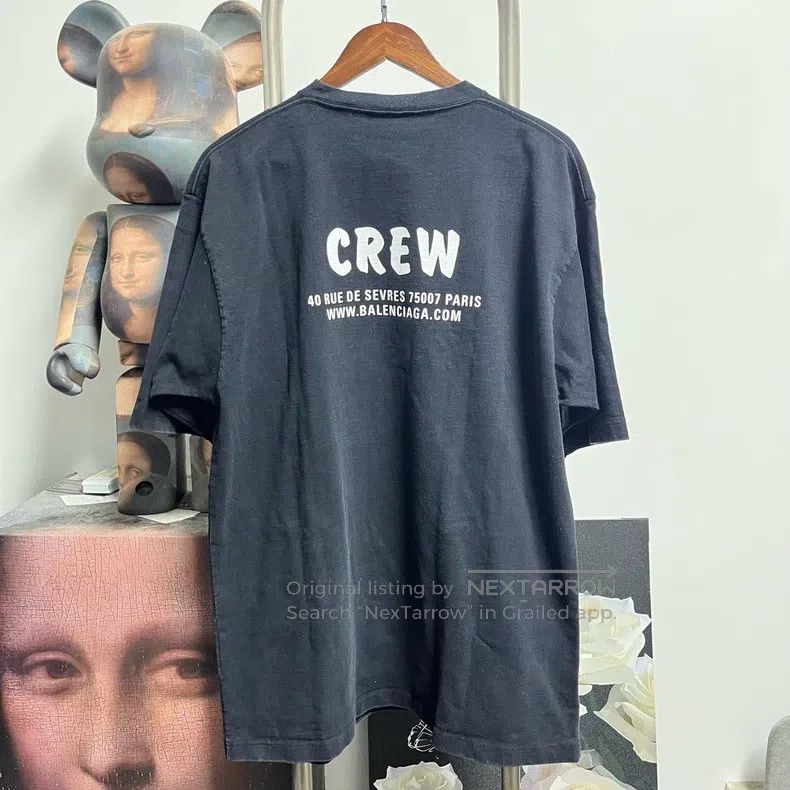 Balenciaga Balenciaga Crew short-sleeve Size US M / EU 48-50 / 2 - 2 Thumbnail
