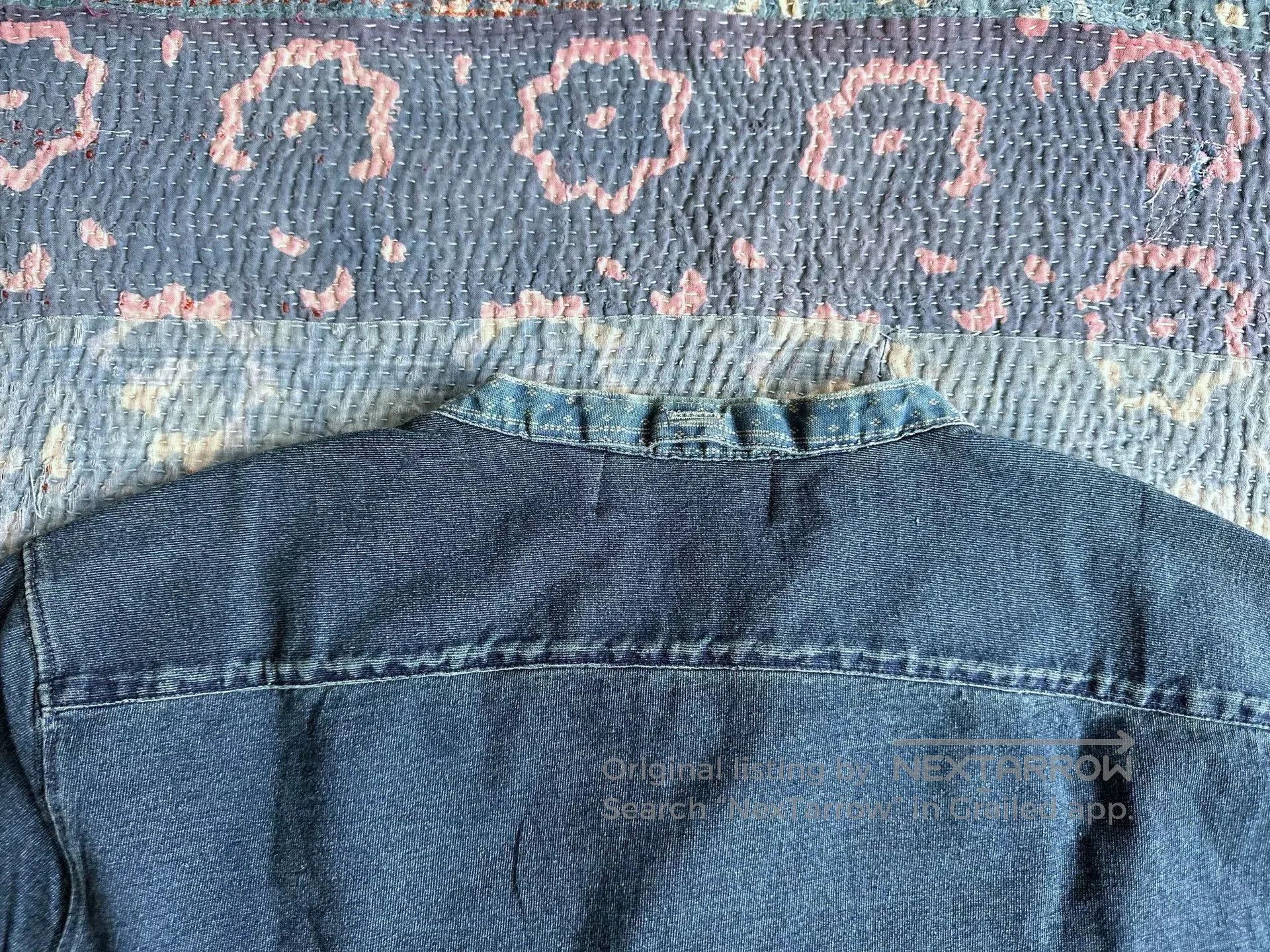 RRL Ralph Lauren rrl indigo dye striped t. Size US S / EU 44-46 / 1 - 6 Thumbnail