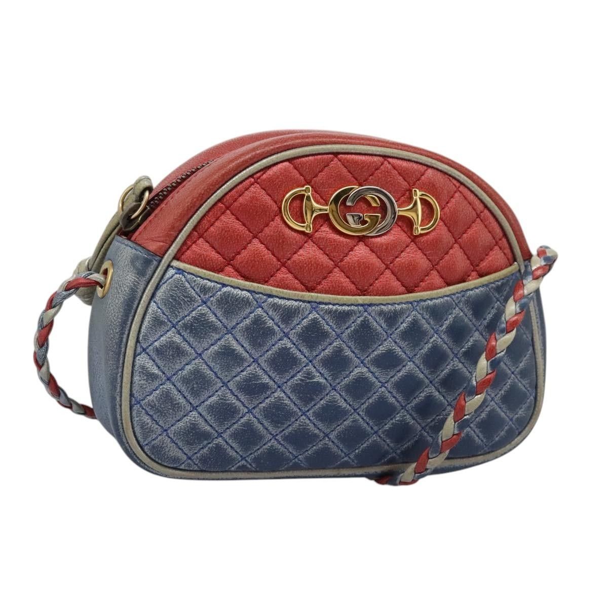 Gucci Gucci Trapuntata Camera Shoulder Bag Lambskin Size ONE SIZE - 1 Thumbnail