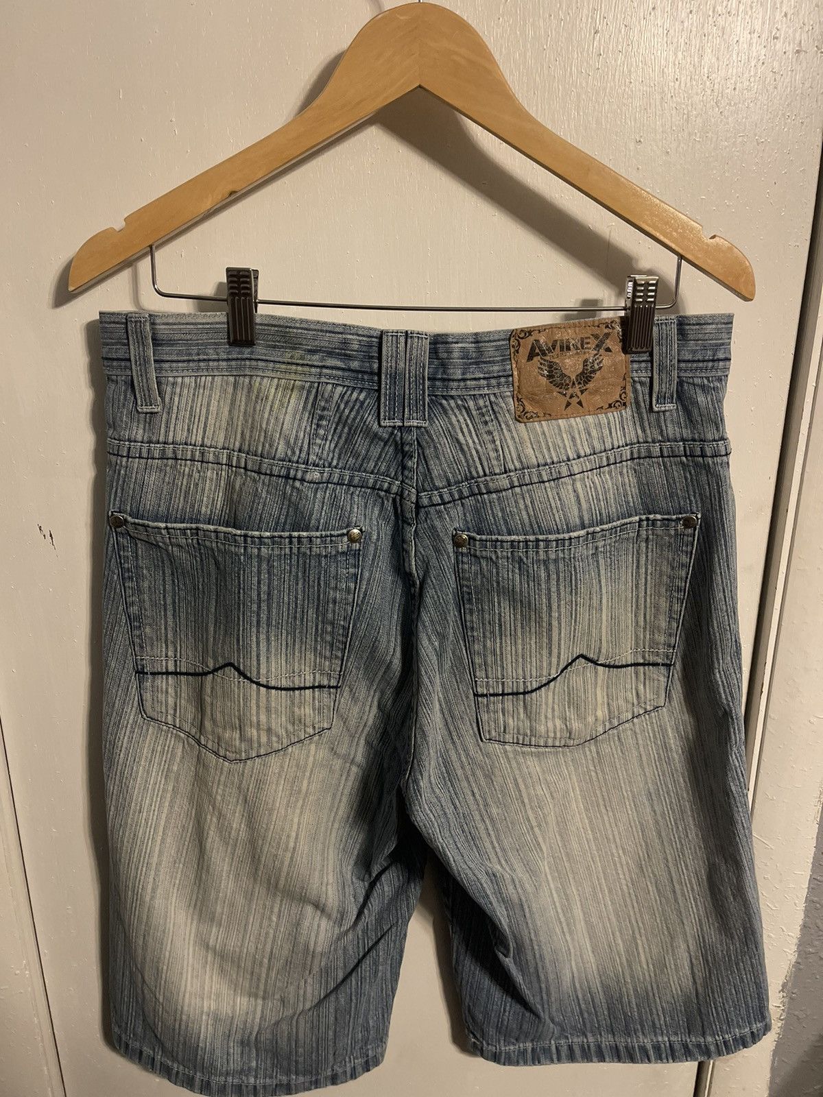 Avirex Vintage Avirex Denim Shorts Size US 32 / EU 48 - 2 Thumbnail