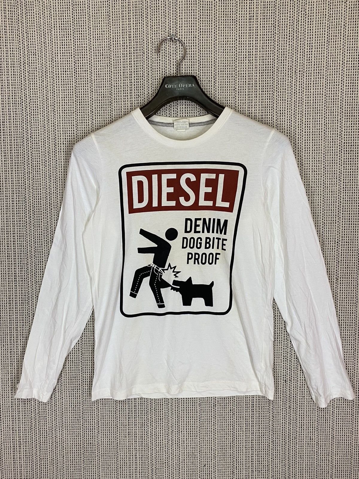 Diesel × Japanese Brand ‼️DIESEL DENIM DOG BITE PROOF TSHIRT LONGSLEEVE‼️ Size M / US 6-8 / IT 42-44 - 1 Thumbnail