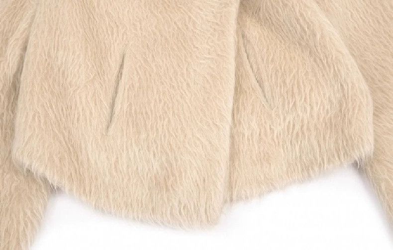 Ann Demeulemeester Ann Demeulemeester beige alpaca coat-2506 Size US M / EU 48-50 / 2 - 5 Thumbnail