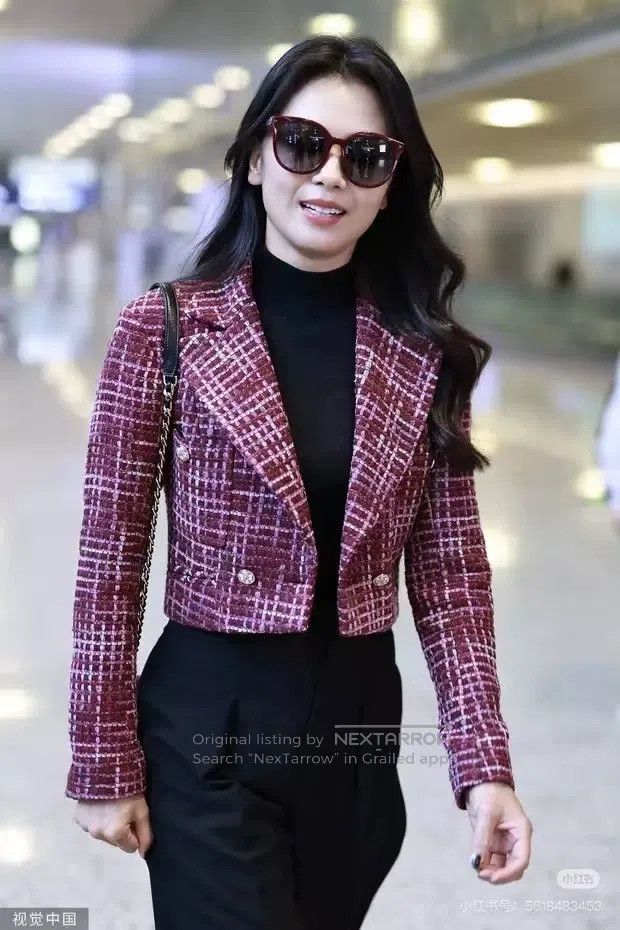Chanel Chanel Pink woven lapel short jacket Size XS / US 0-2 / IT 36-38 - 9 Thumbnail