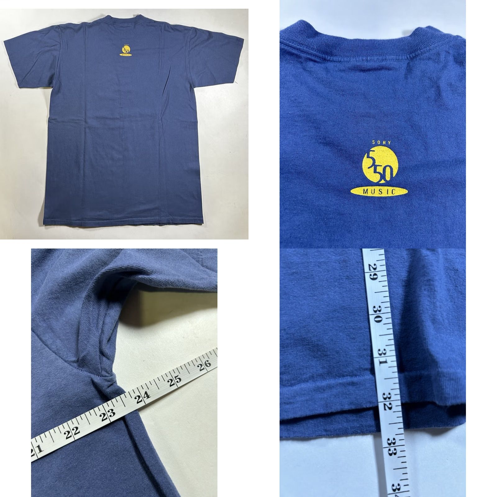 Vintage VINTAGE Moe. Sony 550 Music T-Shirt 90s XL Oneita Tag Blue Single Stitch Size US XL / EU 56 / 4 - 8 Thumbnail