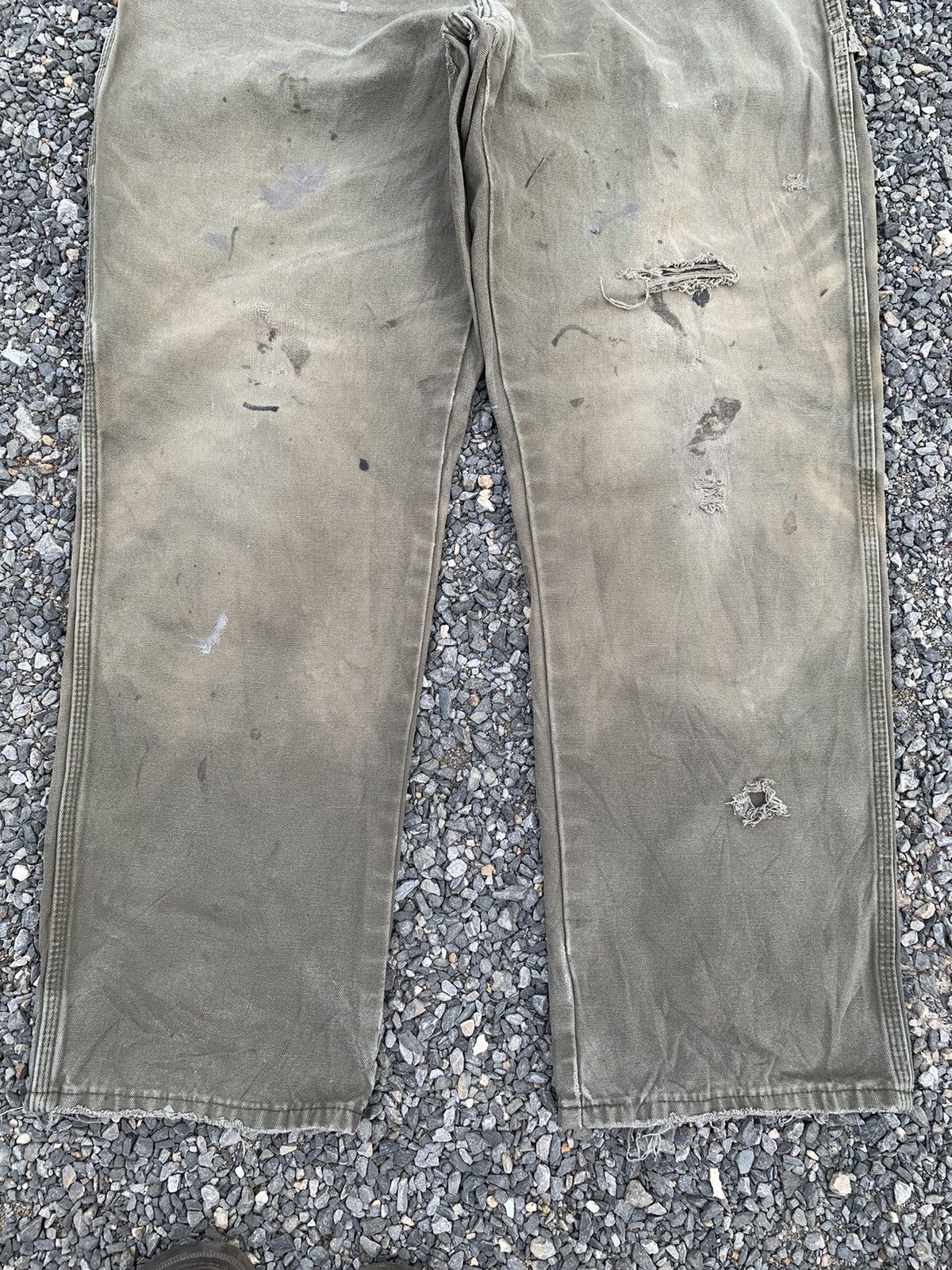 Dickies VINTAGE DICKIES CARPENTER WORKWEAR FADED DISTRESSED DENIM Size US 36 / EU 52 - 5 Thumbnail