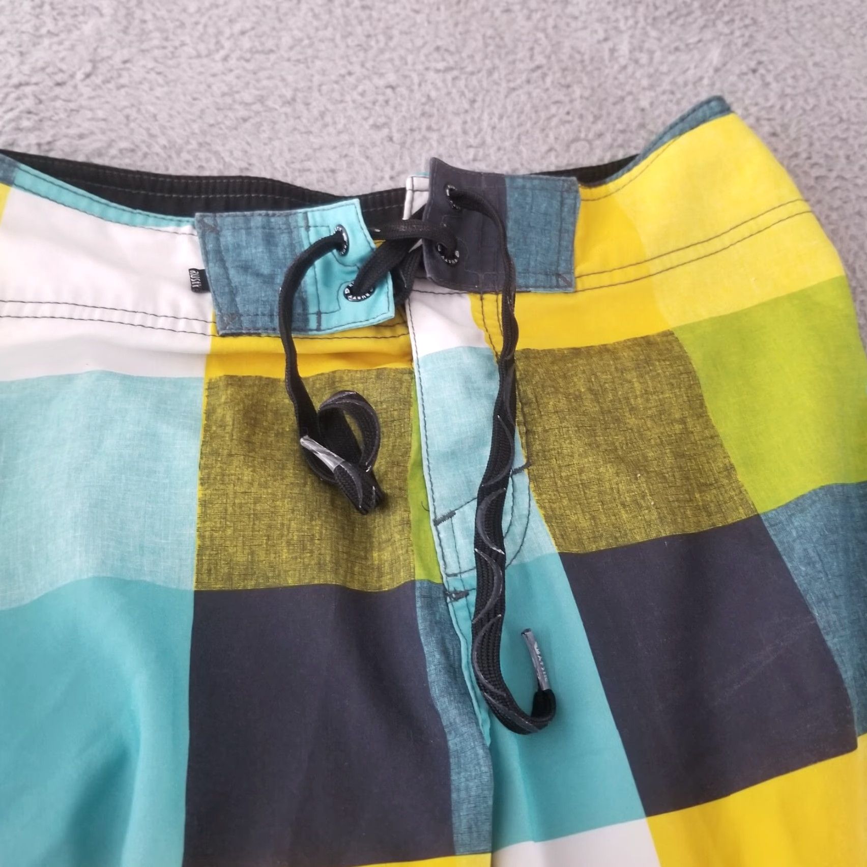 Rusty Rusty Mens Board Shorts 28 Yellow Swim Trunks Surf Bathing Suit Pool Surf Size US 28 / EU 44 - 4 Thumbnail