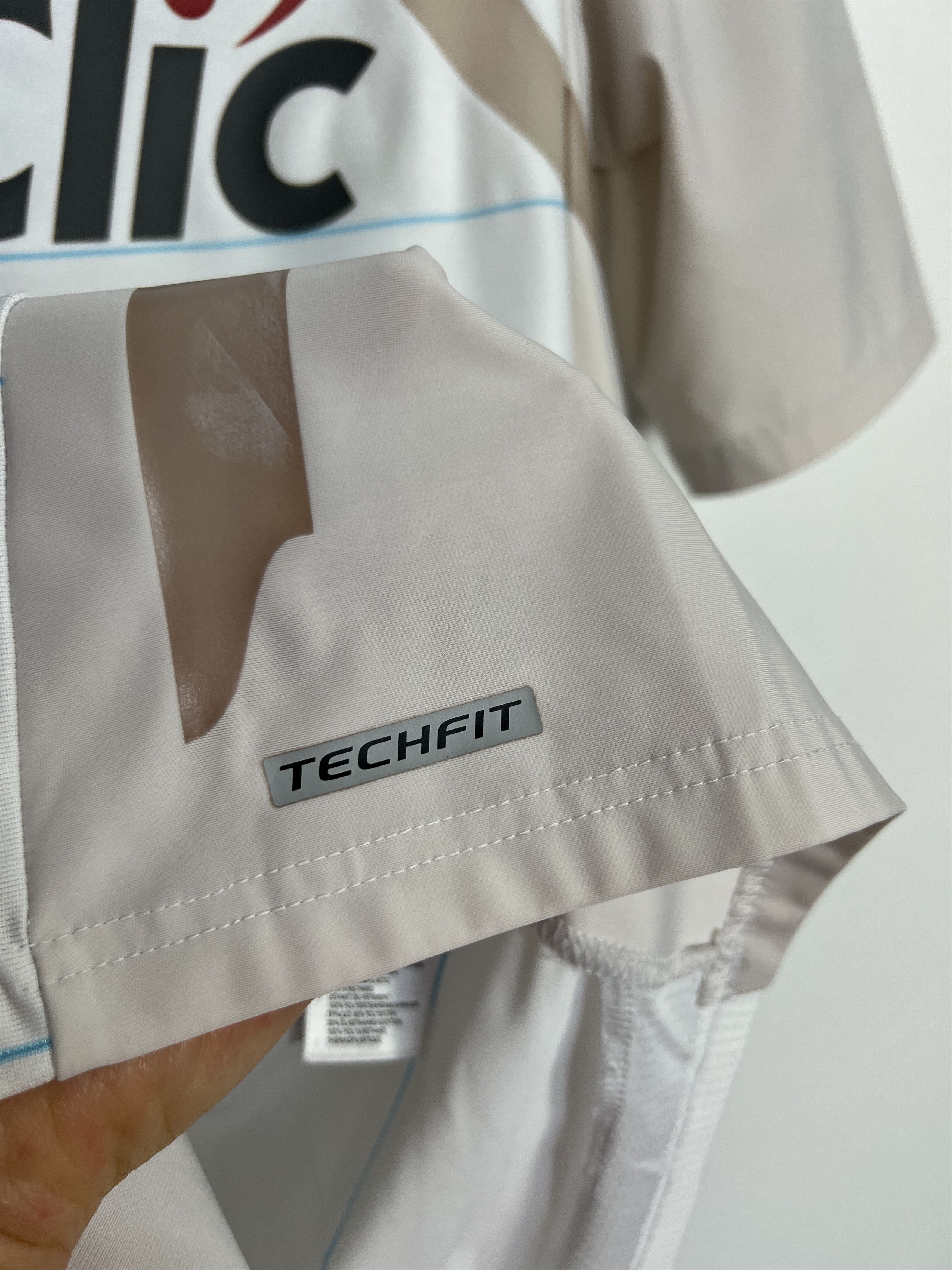Adidas Marseille Player Issue TechFit Shirt Soccer Jersey Trikot Size US L / EU 52-54 / 3 - 5 Thumbnail