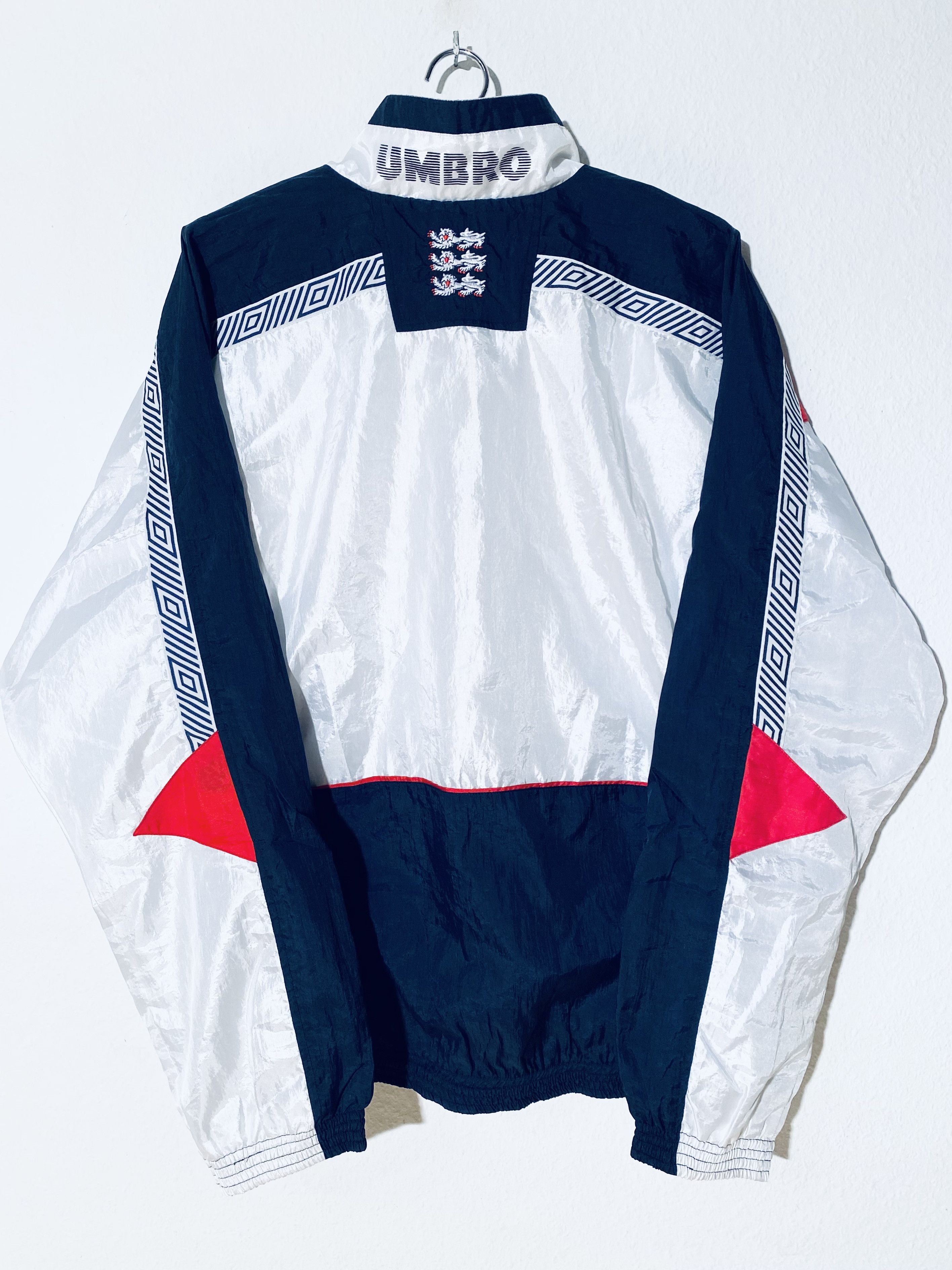 Umbro × Vintage England Training Jacket 1990 / 1992 Umbro Italia 90 Size US L / EU 52-54 / 3 - 2 Thumbnail