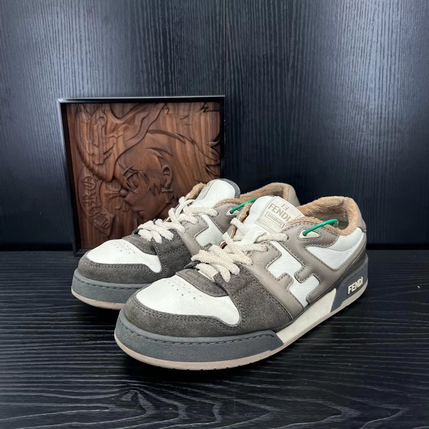Fendi Fendi Match Brown & White 8.5/42.5 New Size US 9.5 / EU 42-43 - 1 Thumbnail