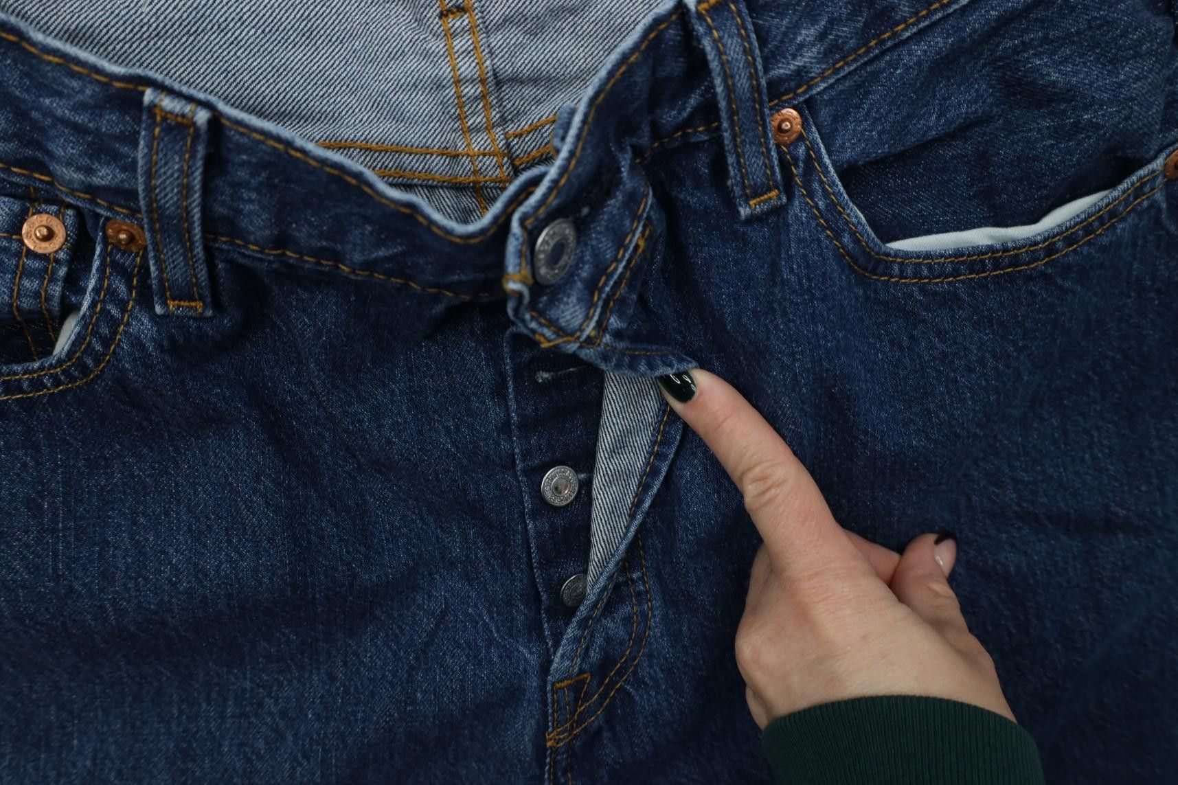 Levi's Vintage Y2K Levis 501xx Button Fly Original Fit Denim Jeans Size US 35 - 6 Thumbnail