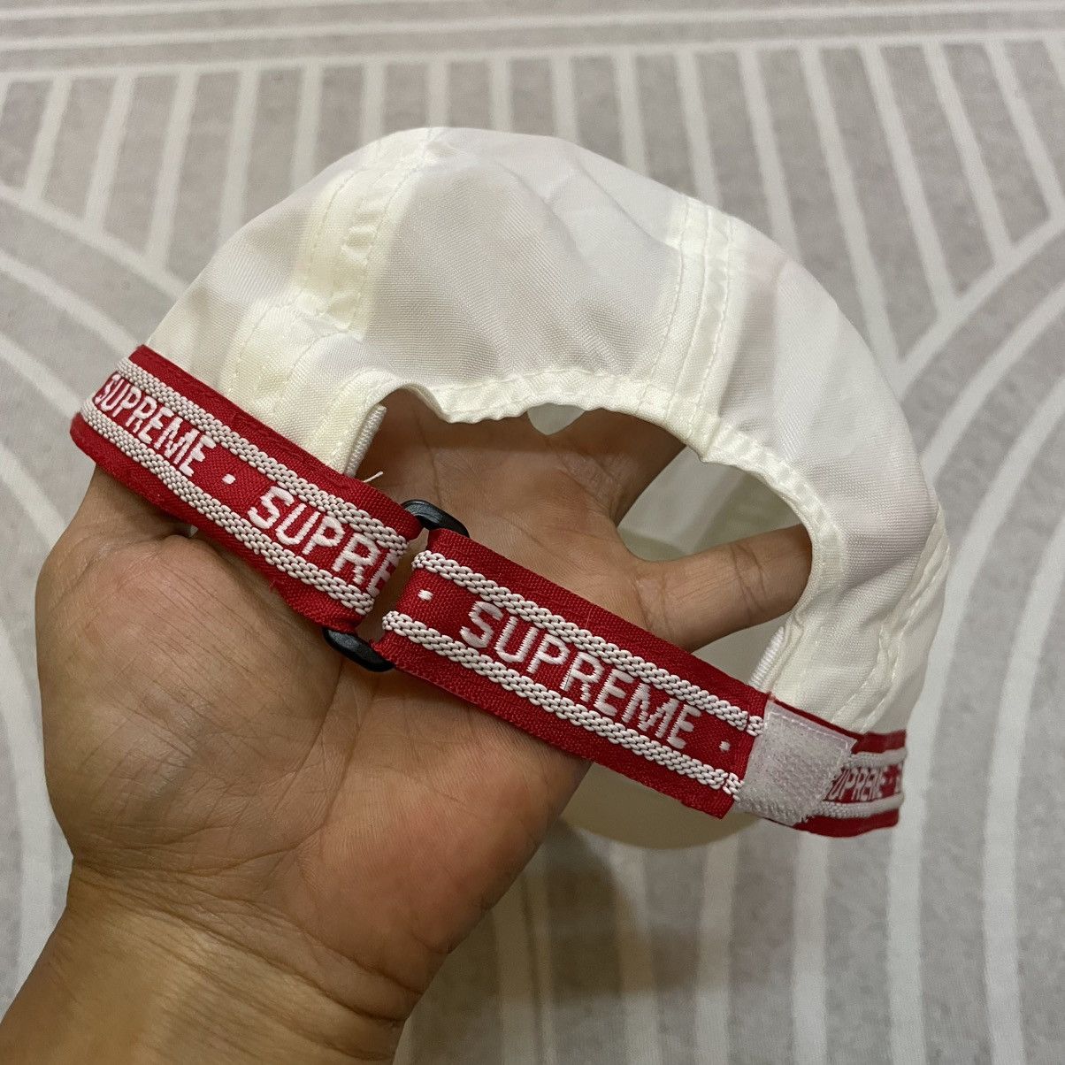 Supreme FW18 Supreme Tonal Tape Camp Cap Size ONE SIZE - 3 Thumbnail