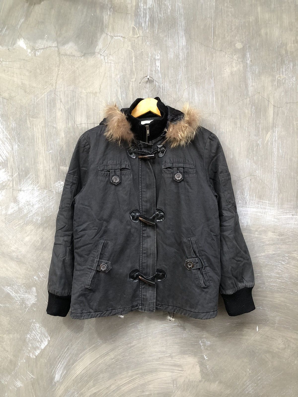 If Six Was Nine × Japanese Brand × Le Grande Bleu (L.G.B.) Unknown Japanese Brand Fur Jacket Size US M / EU 48-50 / 2 - 1 Thumbnail
