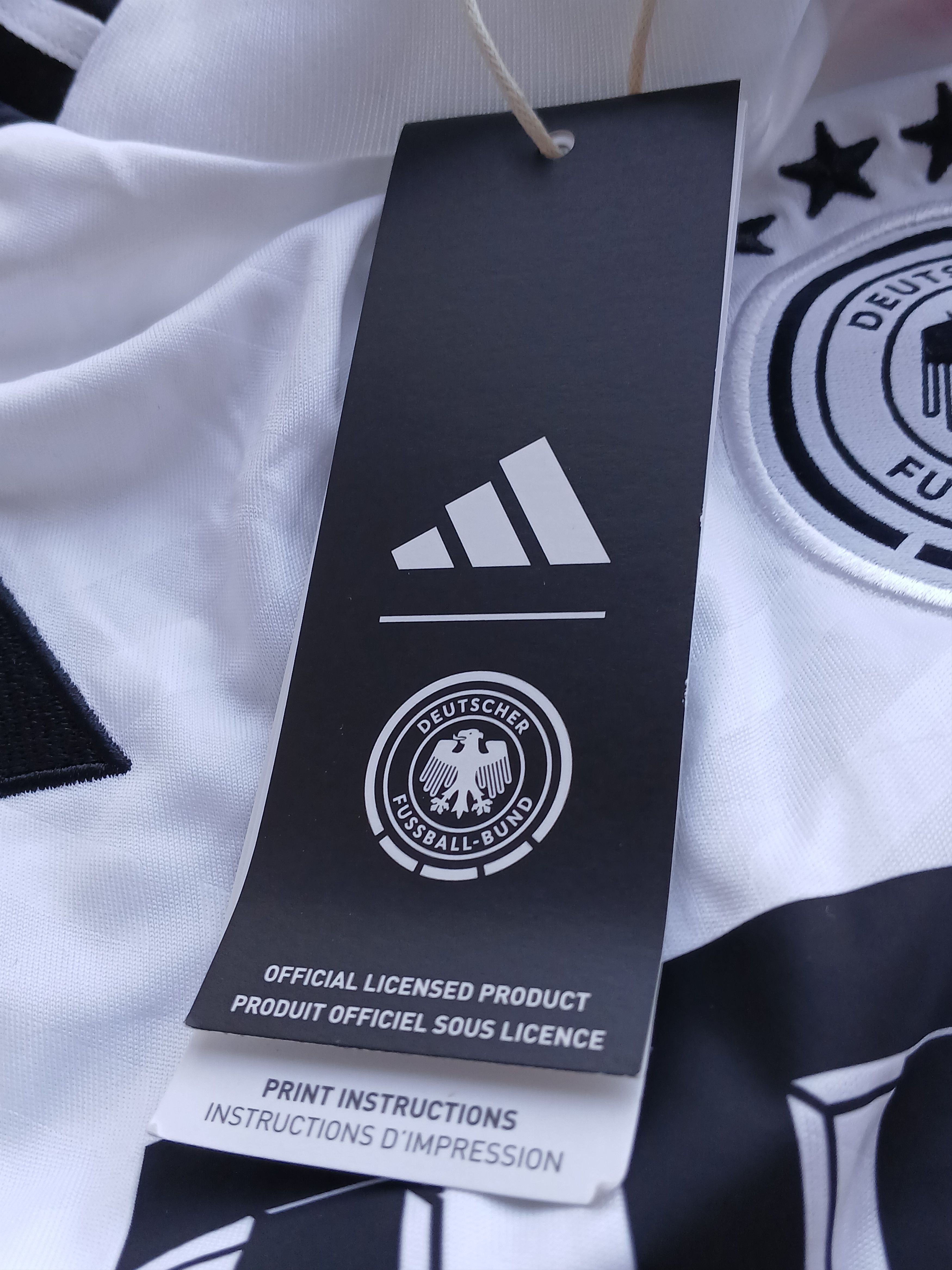 Adidas New KIDS Germany National Team 24/25 Home Football Jersey Size US XS / EU 42 / 0 - 8 Thumbnail