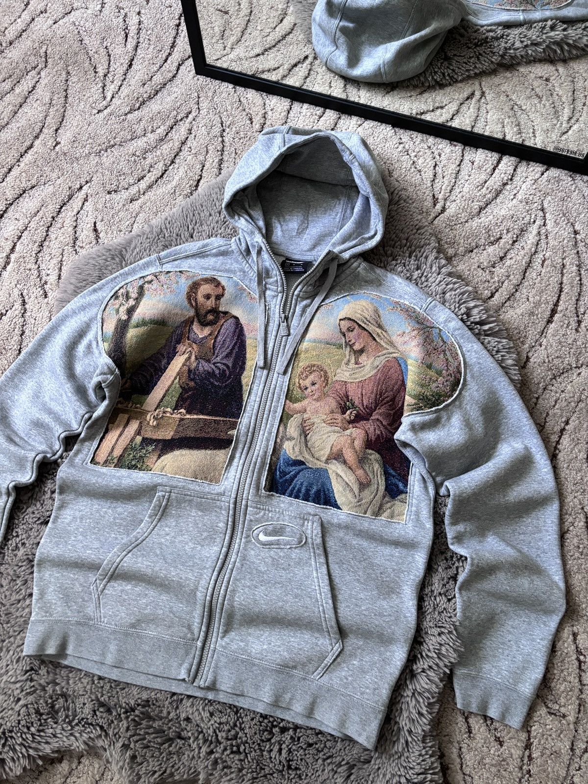 Nike Nike reworked summer vibe Junya Watanabe style angels hoodie Size US M / EU 48-50 / 2 - 3 Thumbnail