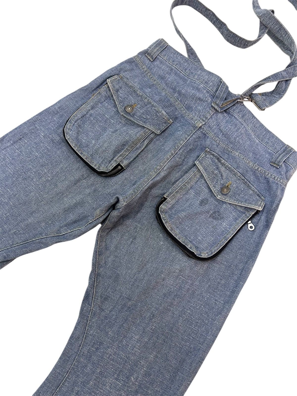 Japanese Brand × PPFM × Vintage Vintage PPFM Japanese Denim Twisted-Leg Utility Jeans Size US 34 / EU 50 - 7 Thumbnail