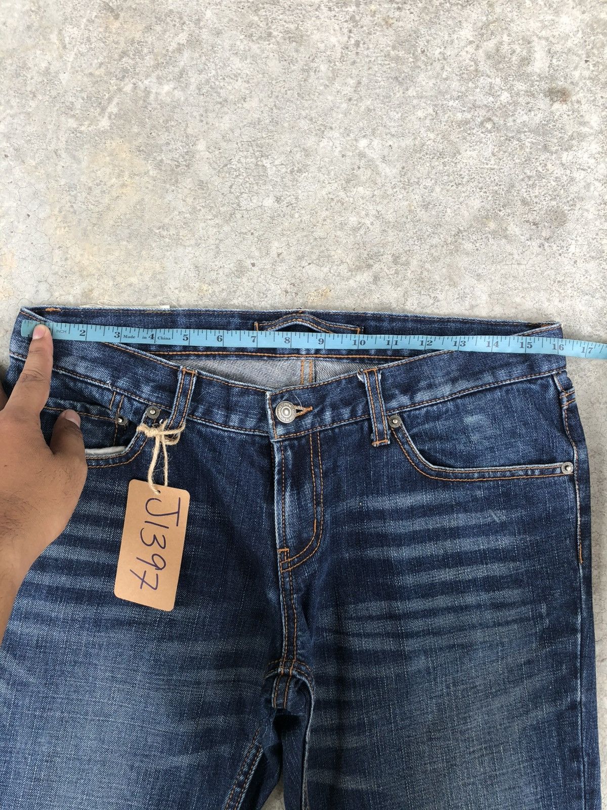 PPFM PPFM Snake Skin Distressed Jeans Size US 32 / EU 48 - 21 Thumbnail