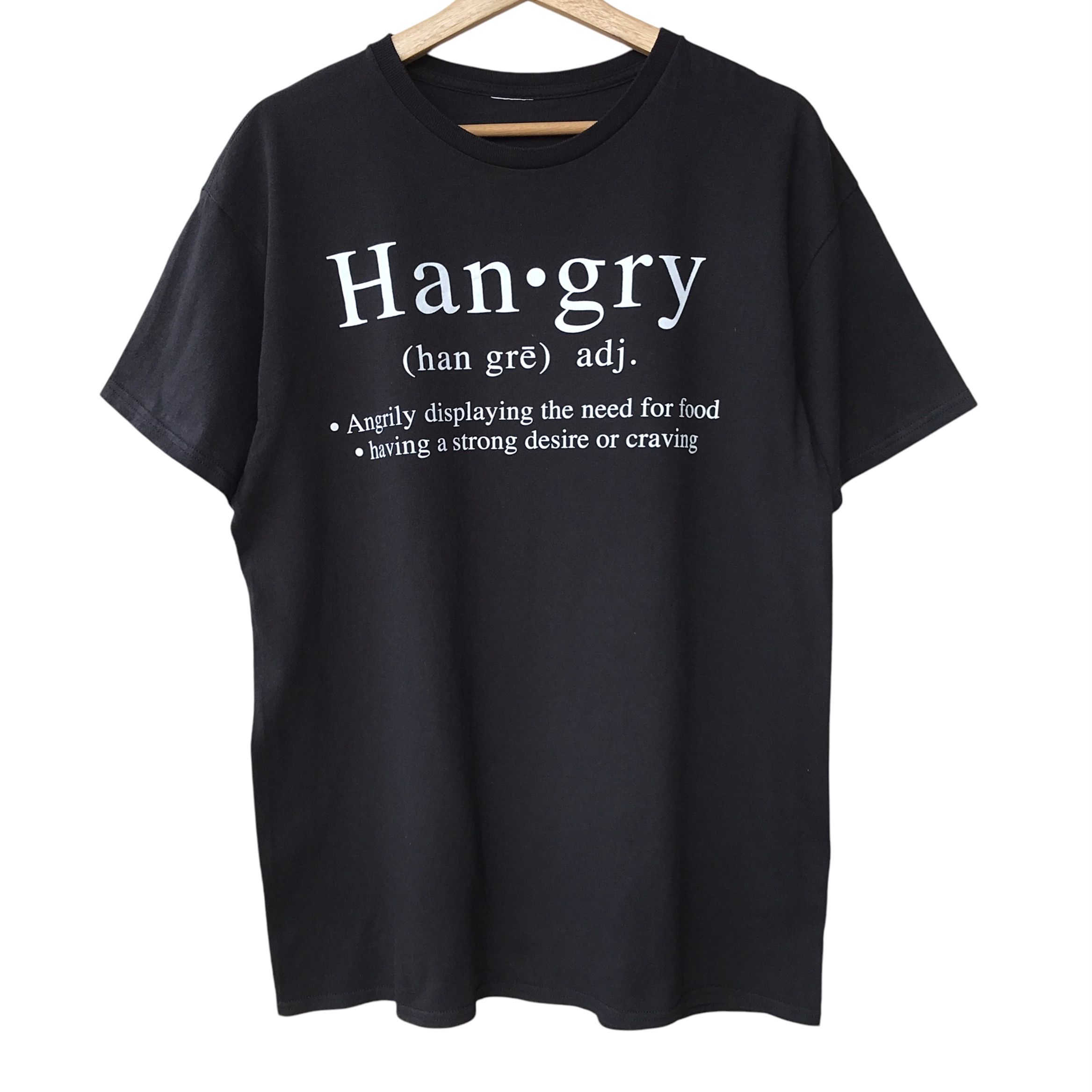 Vintage Hangry Vintage 2000s Wording Definition Art Tee Size US L / EU 52-54 / 3 - 1 Thumbnail