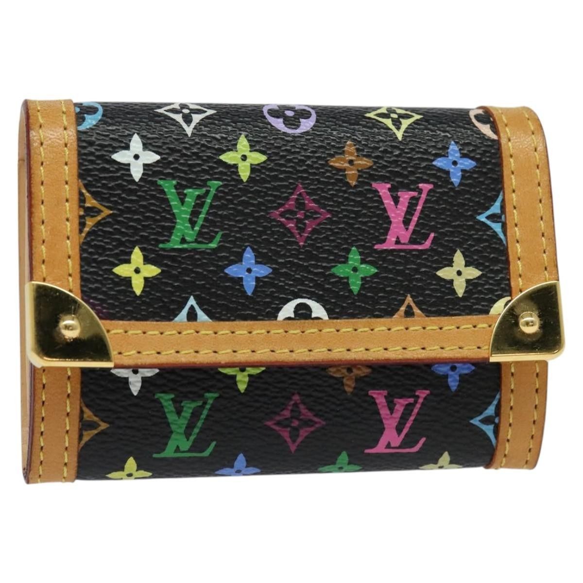 Louis Vuitton Louis Vuitton Porte-Monnaie Plat Coin Purse Monogram Multicolor Size ONE SIZE - 1 Thumbnail
