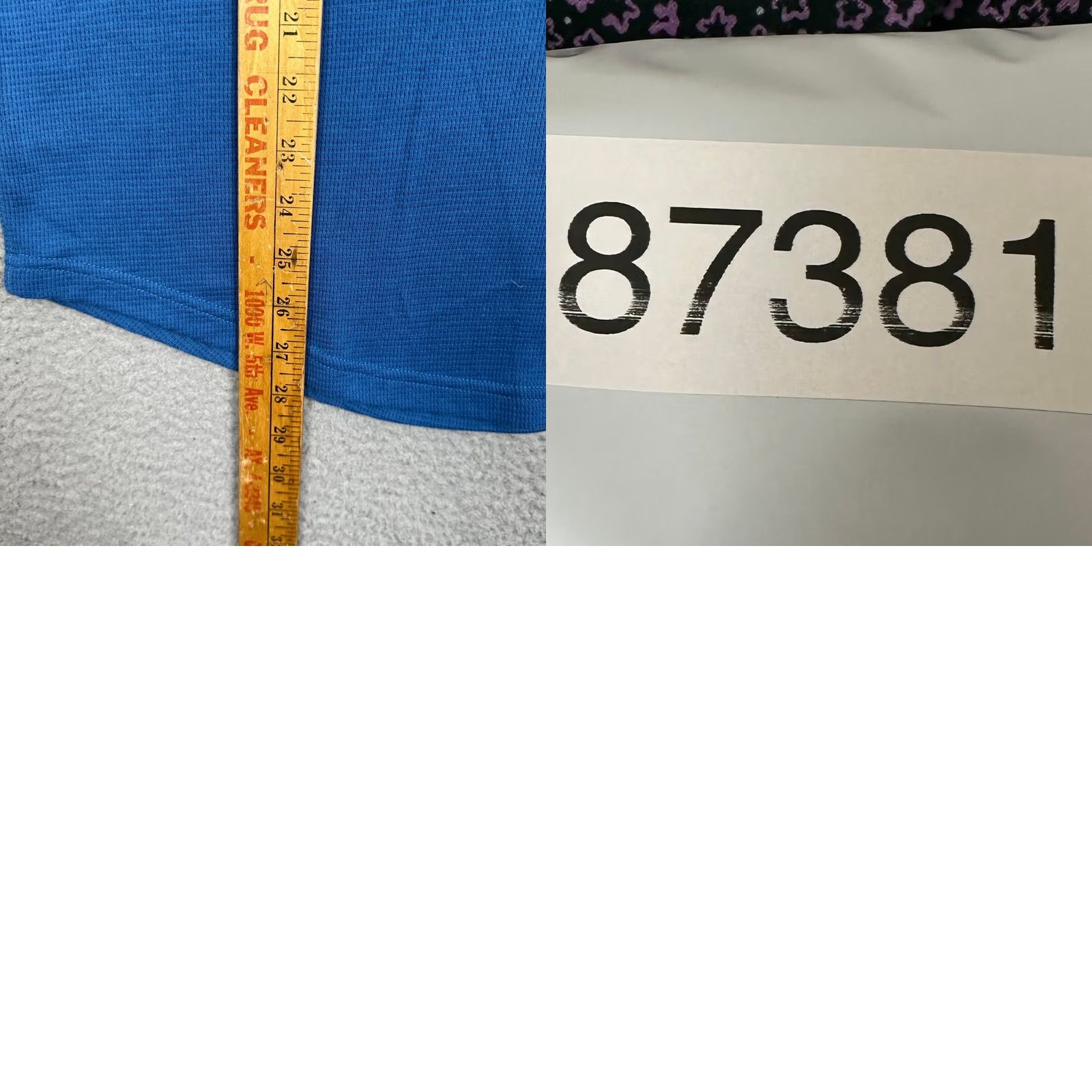 American Eagle Outfitters American Eagle T-Shirt Mens M Blue Waffle Thermal Knit Long Sleeve Crew Neck Embroidered Eagle Logo Size US M / EU 48-50 / 2 - 8 Thumbnail