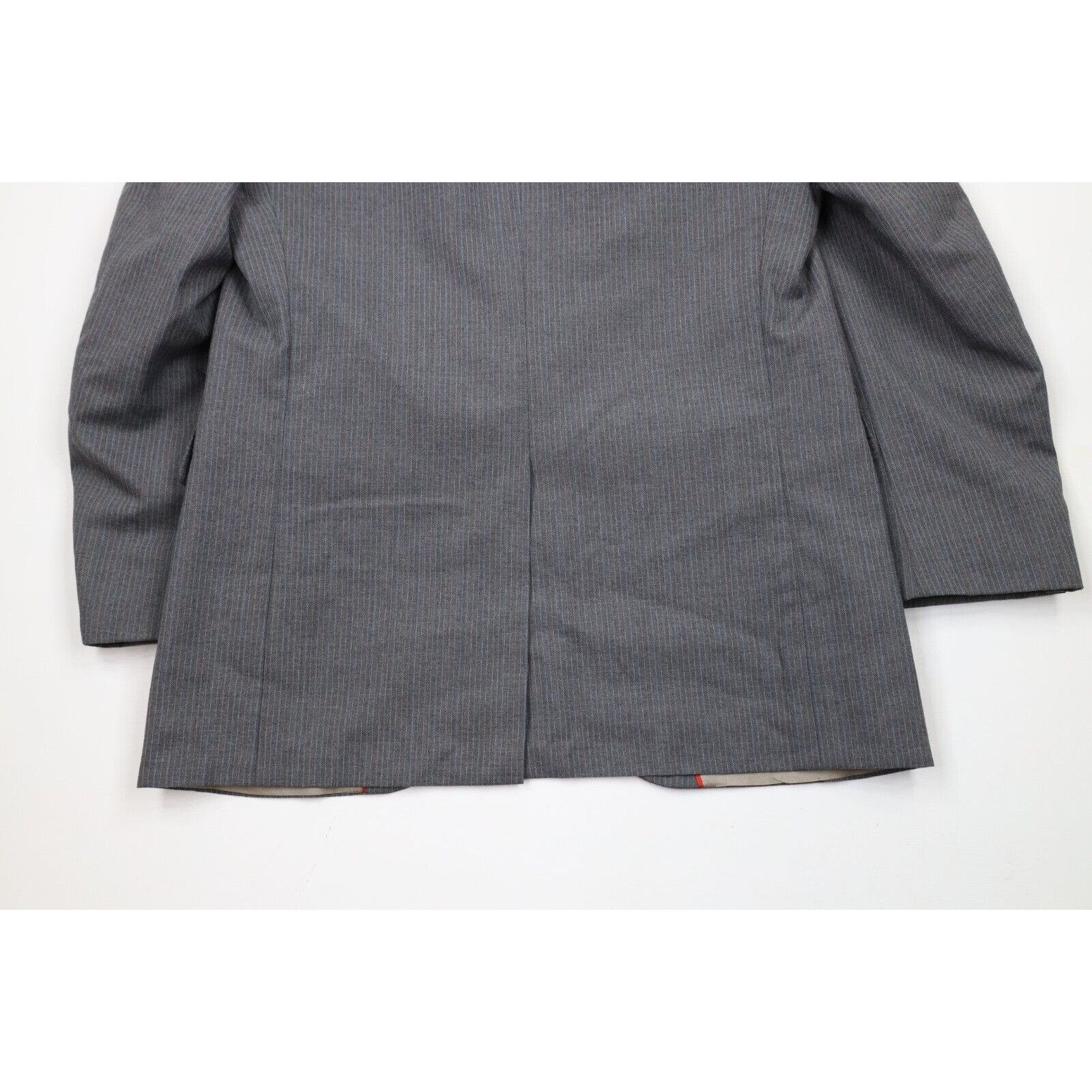 Vintage Vintage 80s 90s Streetwear Wool Pinstriped 3 Piece Suit Size 40R - 9 Thumbnail