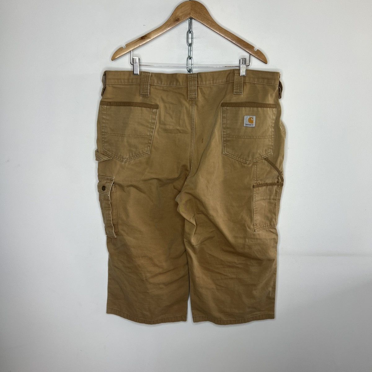 Carhartt Carhartt Workwear Faded Distressed Double Knee Shorts 90s Size US 38 / EU 54 - 7 Thumbnail