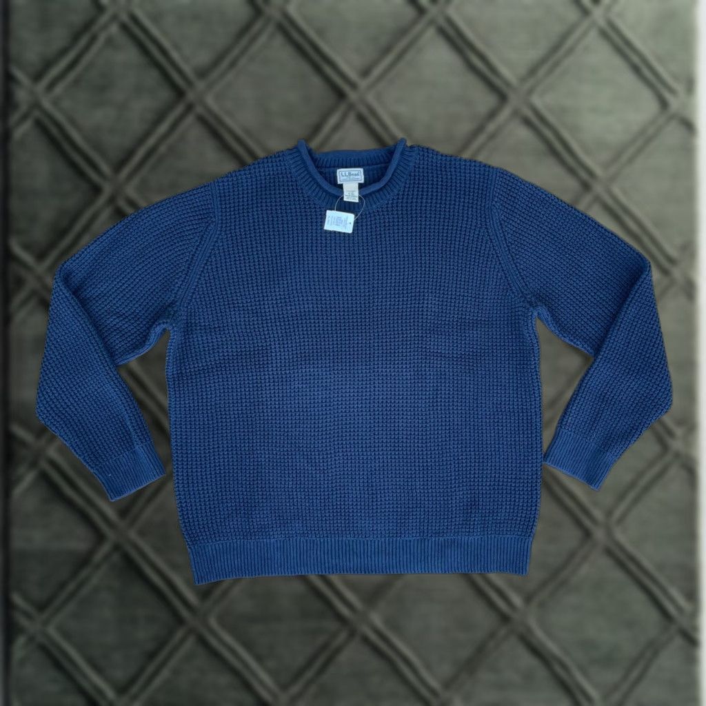 Cotton Sweater Ll Bean Roll Neck Sweater Bean Vintage Roll Neck