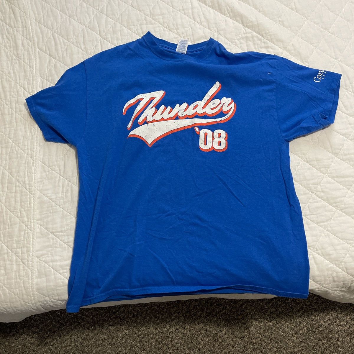 Vintage OKC Thunder T shirt Size US XL / EU 56 / 4 - 2 Thumbnail