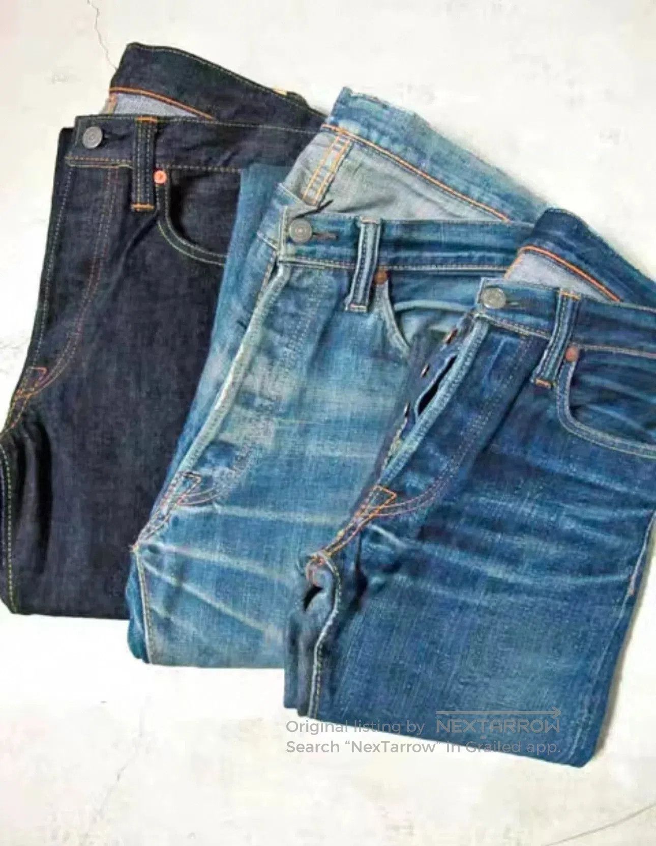 Pure Blue Japan Pure Blue Japan XX-003 Denim Jeans. Size US 33 - 4 Thumbnail