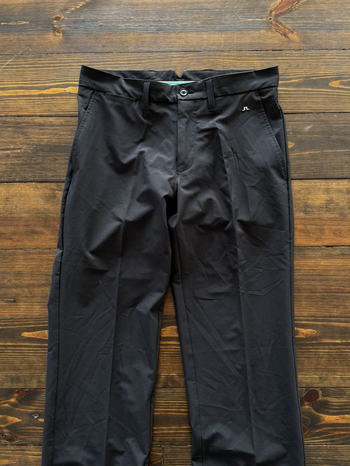 J.Lindeberg J. Lindeberg Nylon Black Classic Pants Size US 30 / EU 46 - 2 Thumbnail